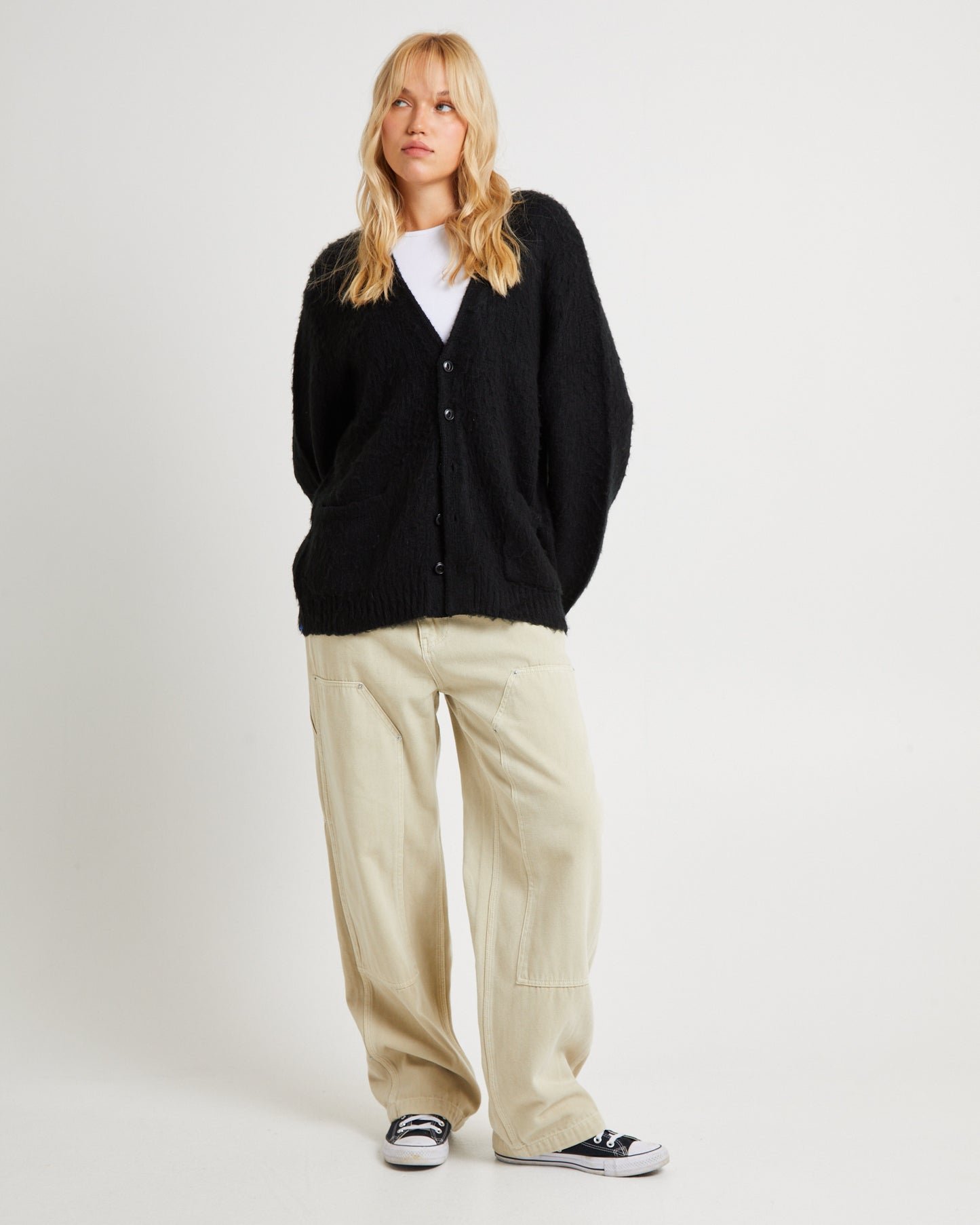 Apologies Cardigan Black