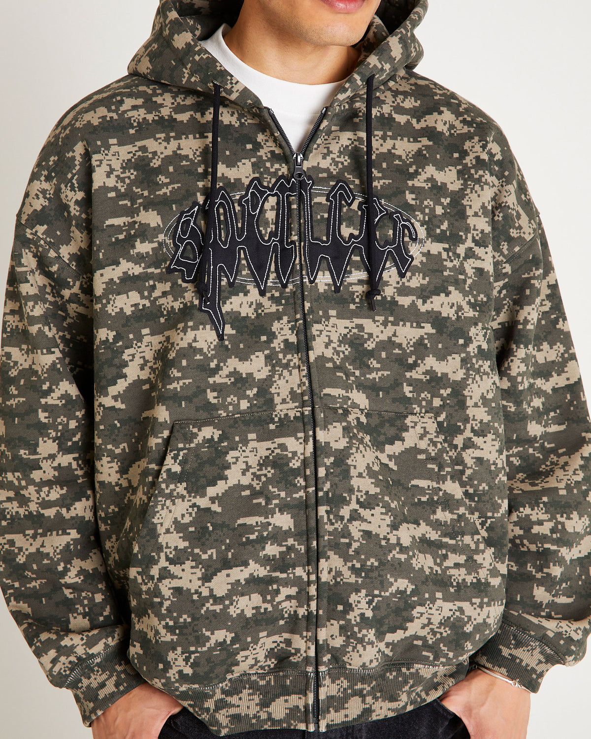 Nichols Camo Zip Hoodie DIGI CAMO