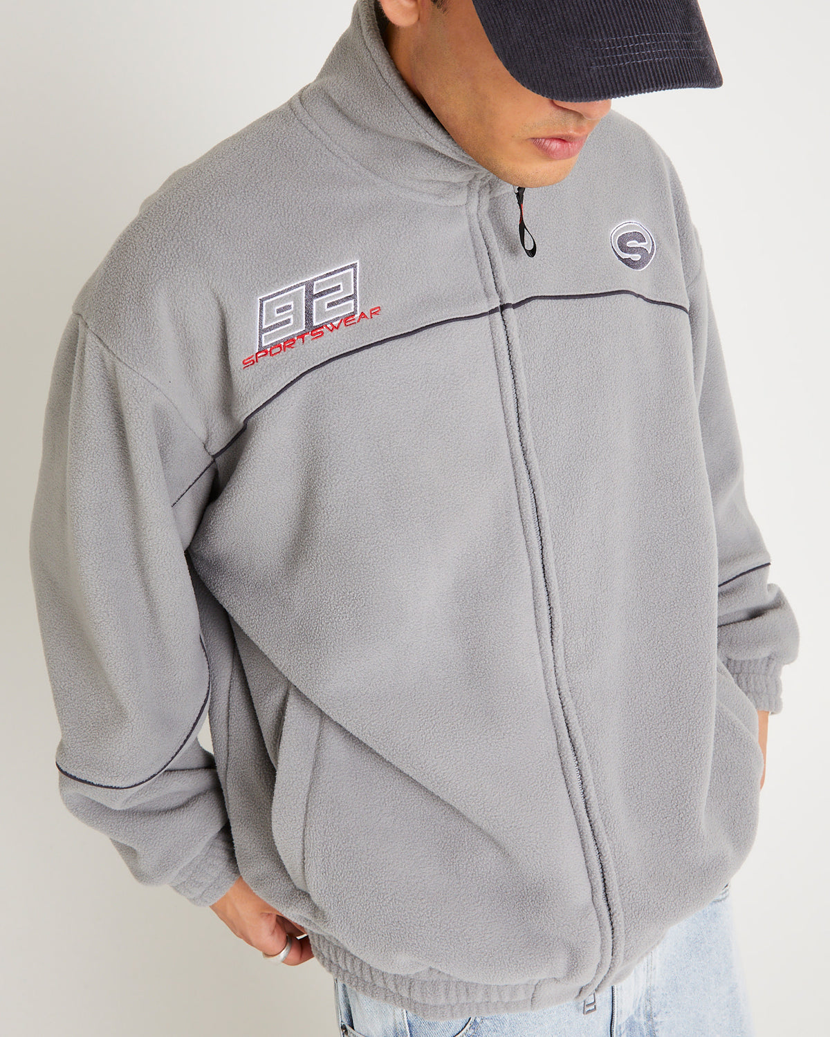 Roadman Track Jacket GREY