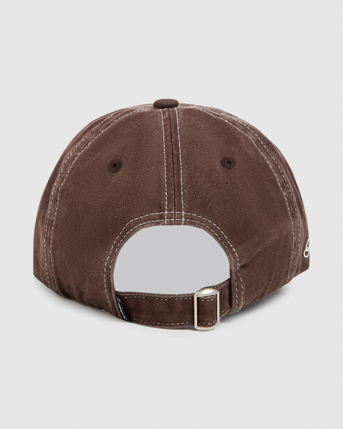 Unison Contrast Stitch Cap BROWN
