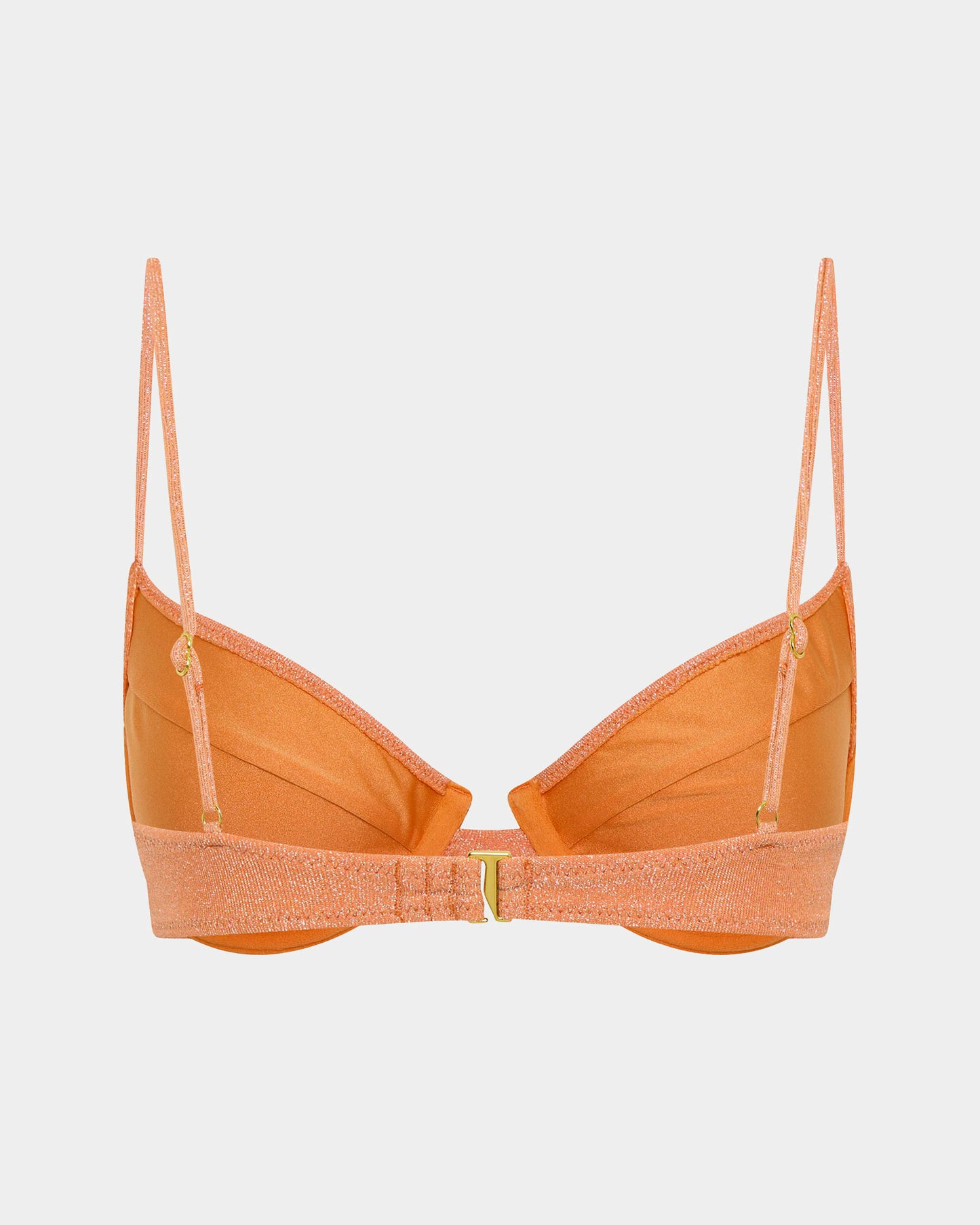 Lurex Underwire Bikini Top