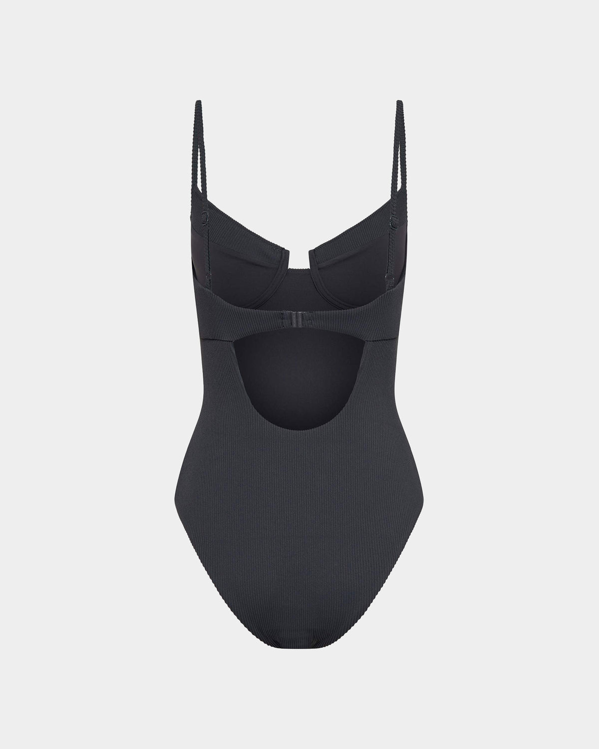 Rib Underwire Top One Piece STORM