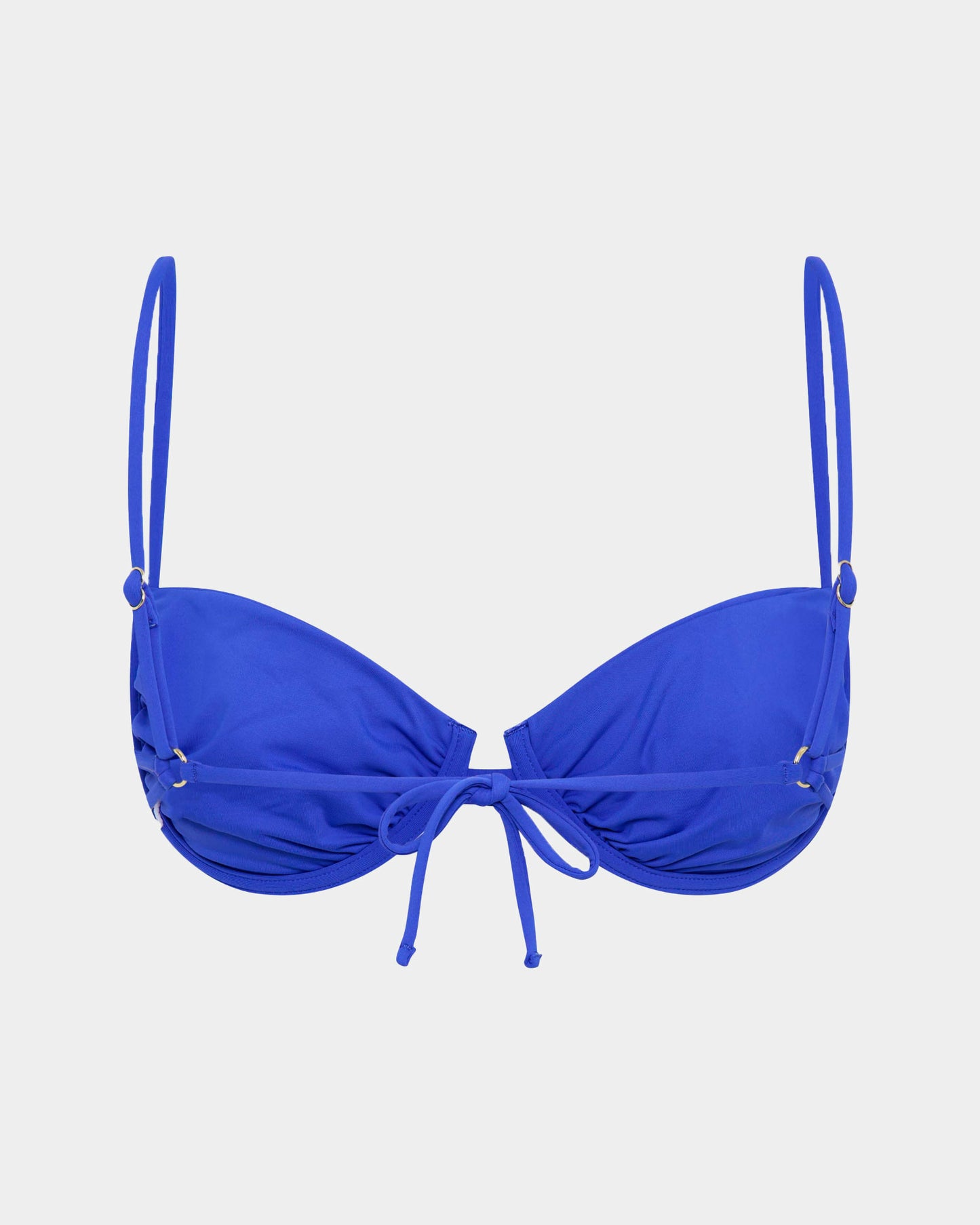 Strappy Underwire Tie Back Bikini Top