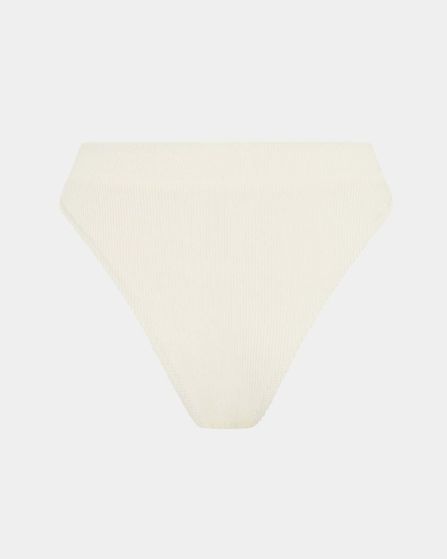 Rib 80'S High Cut Bikini Bottoms