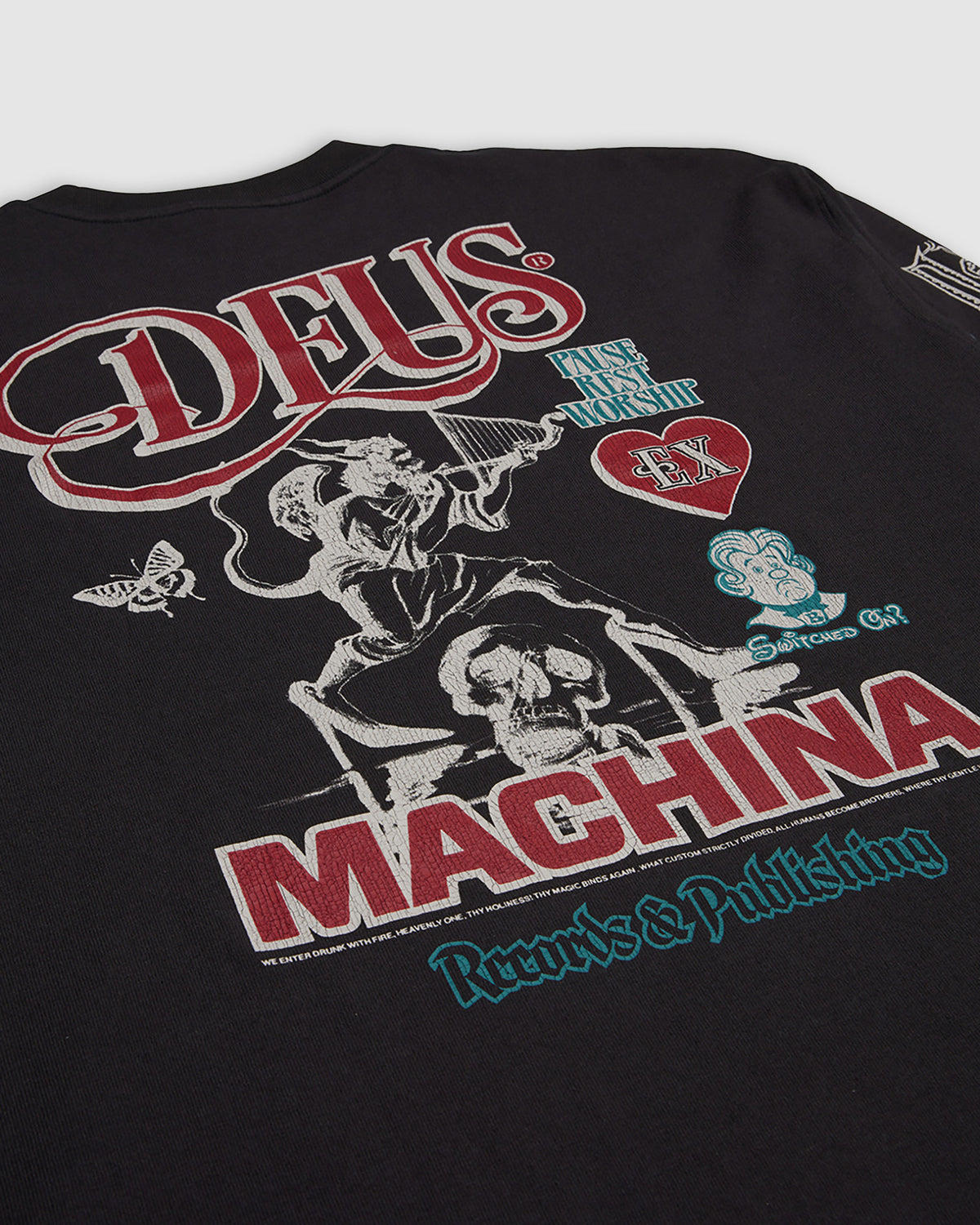 Divine Spark Long Sleeve T-Shirt BLACK