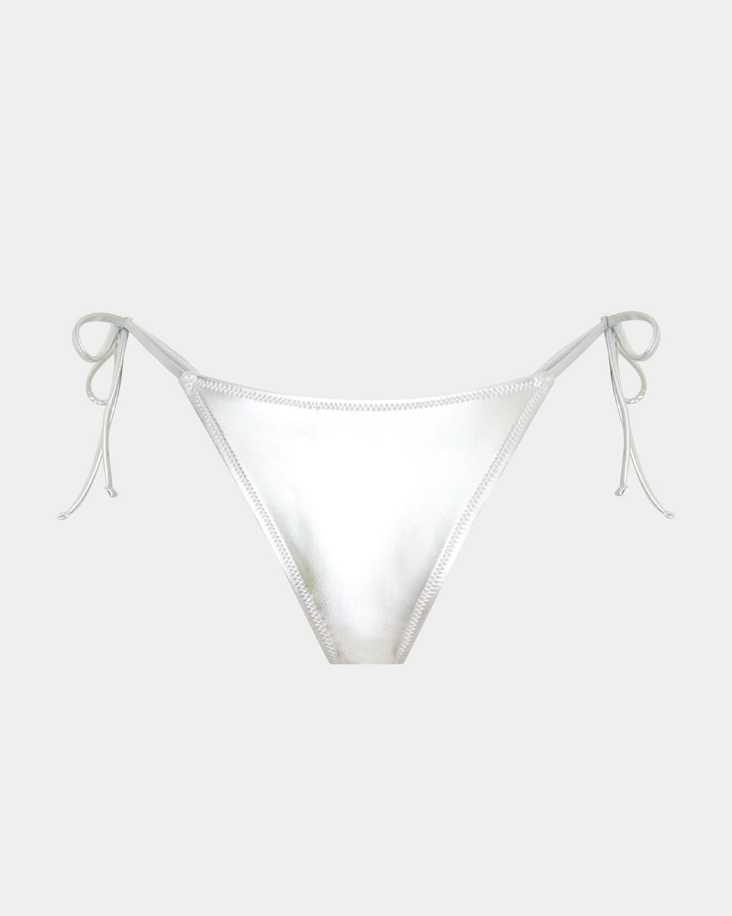 Fae Metal Triangle Bikini Top Bikini Set