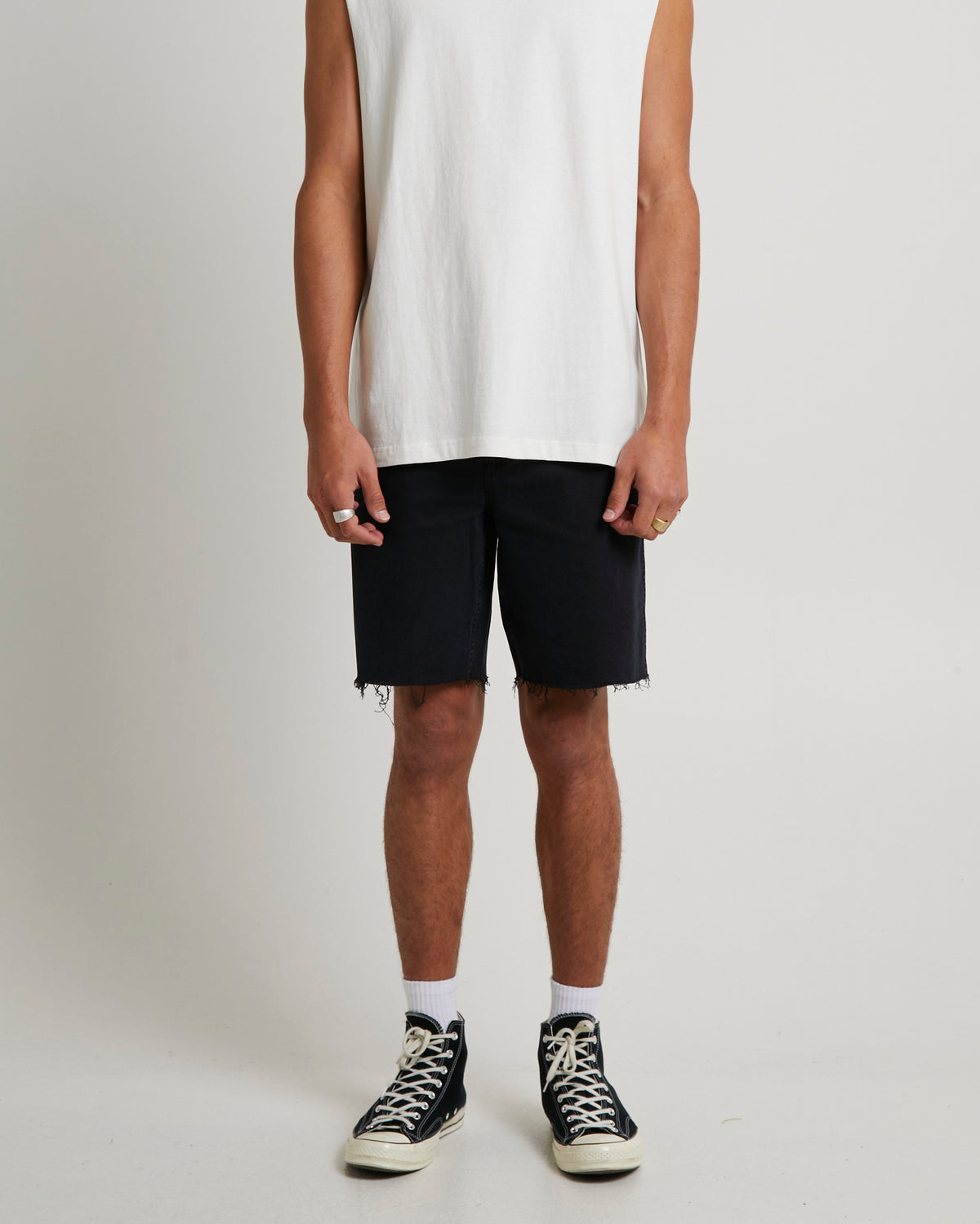 Spencer Relaxed Taper Short CASANOVA BLACK