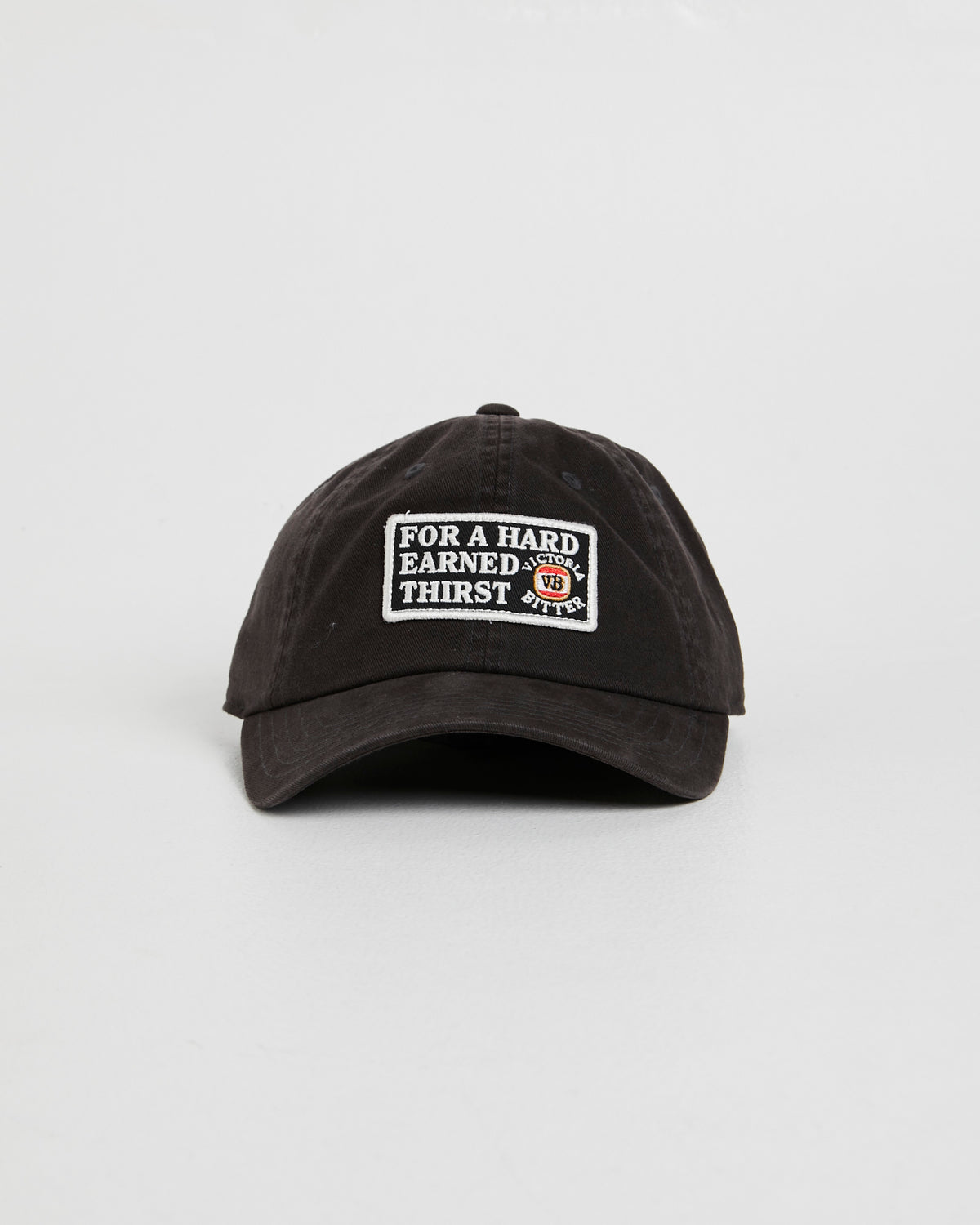 Victoria Bitter Hard Earned Ball Park Cap BLACK