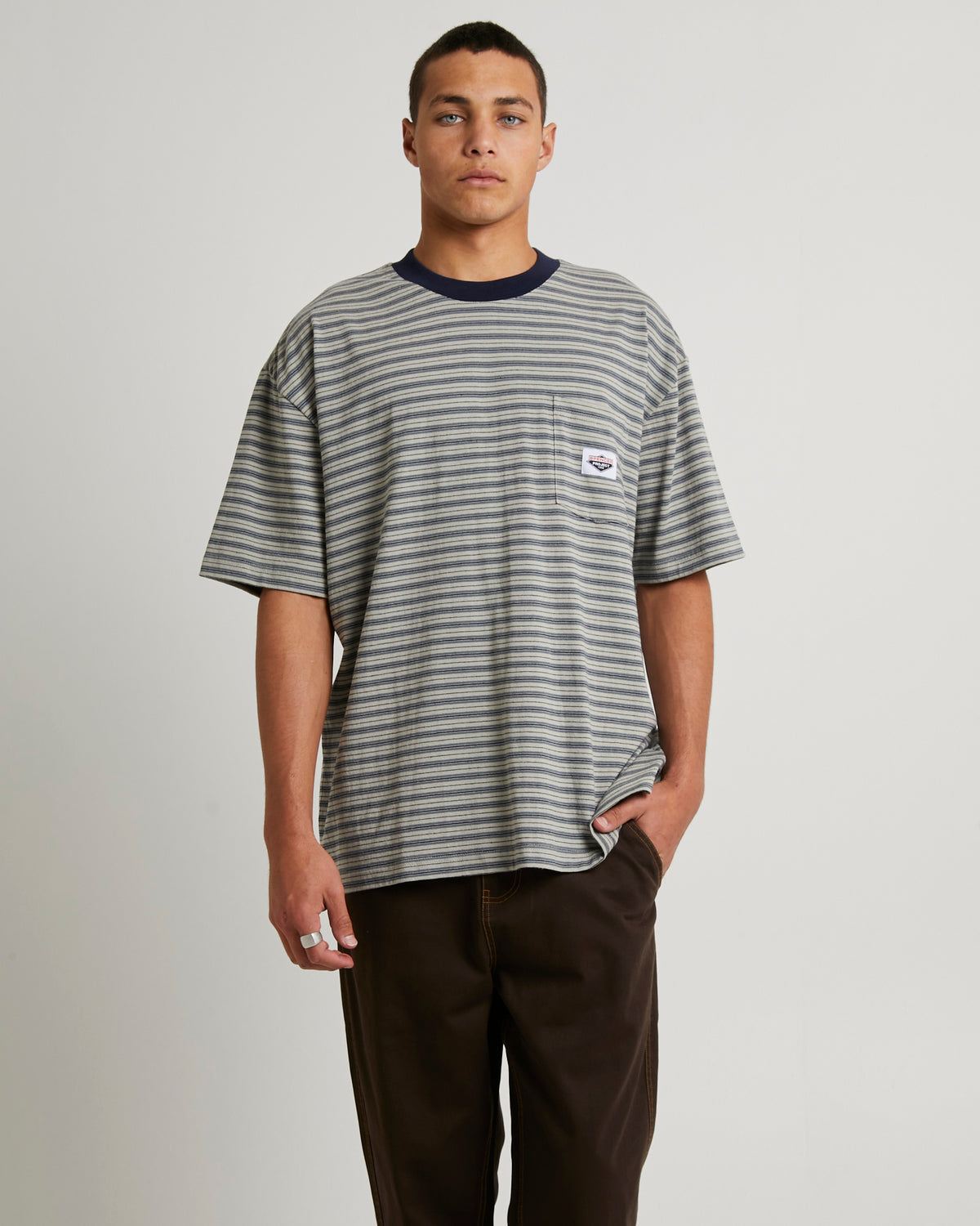 Skate Stripe Short Sleeve T-Shirt GREEN