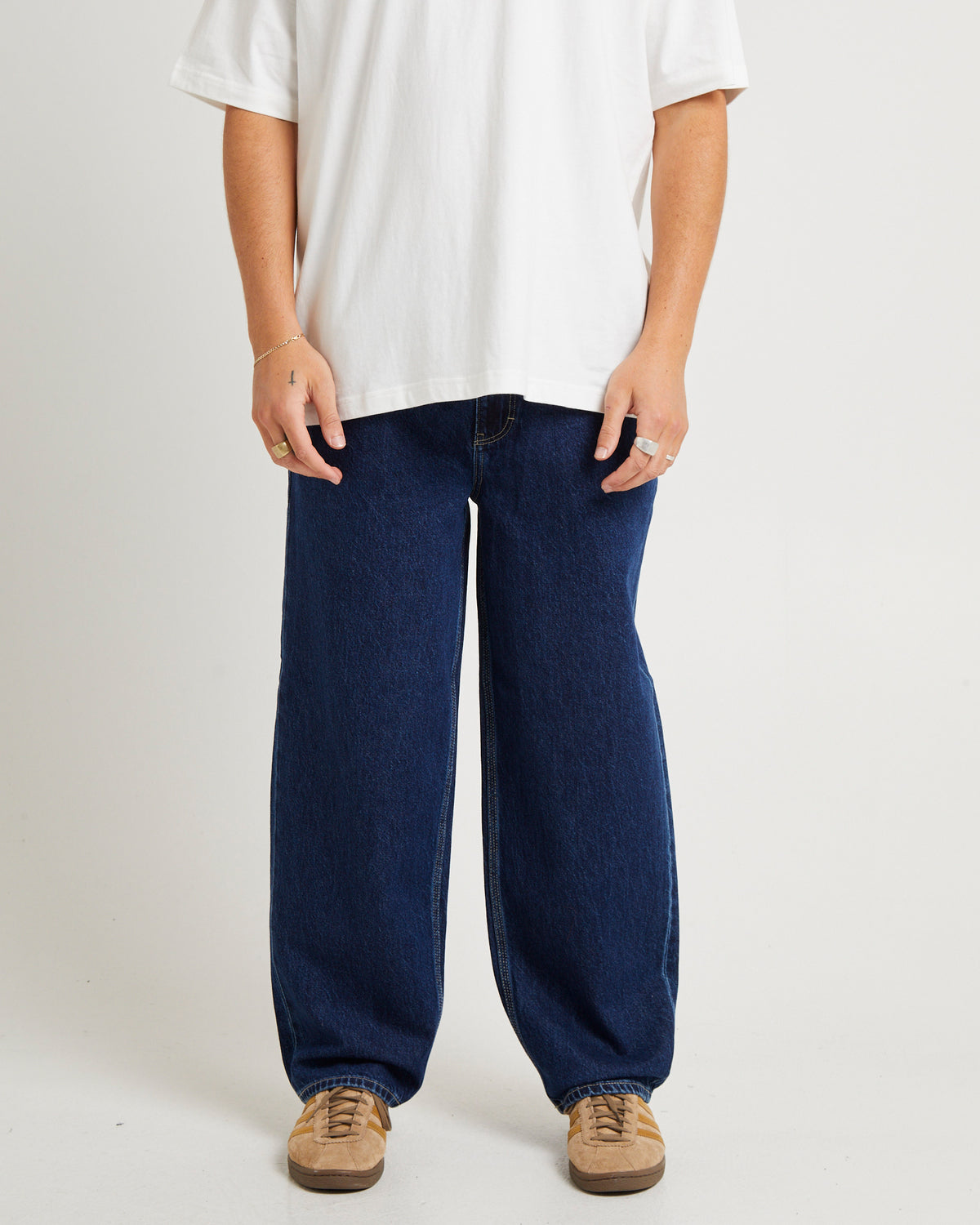 Z-Five Baggy Denim Jeans Pure Tone PURE TONE BLUE