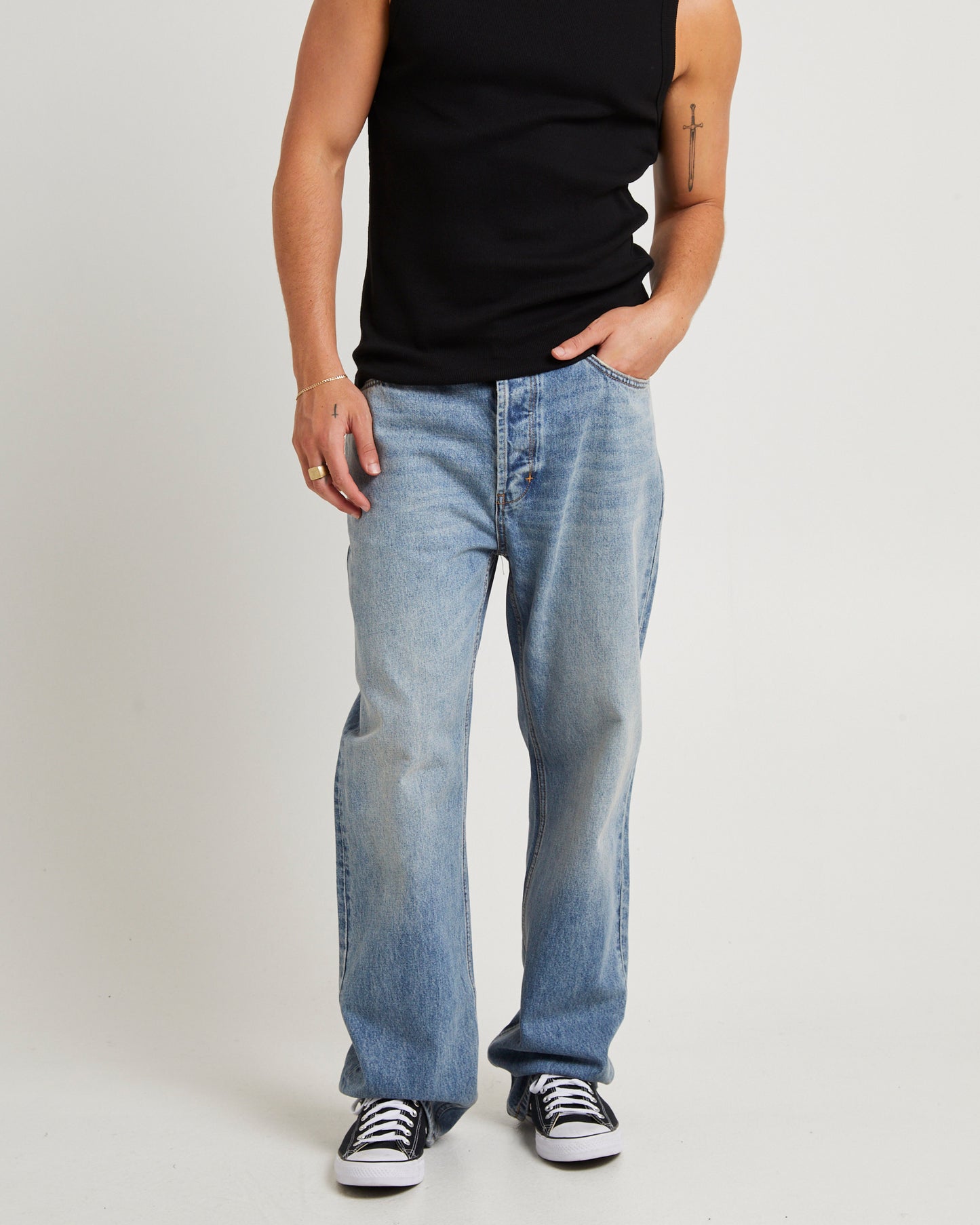 River Relaxed Denim Jeans