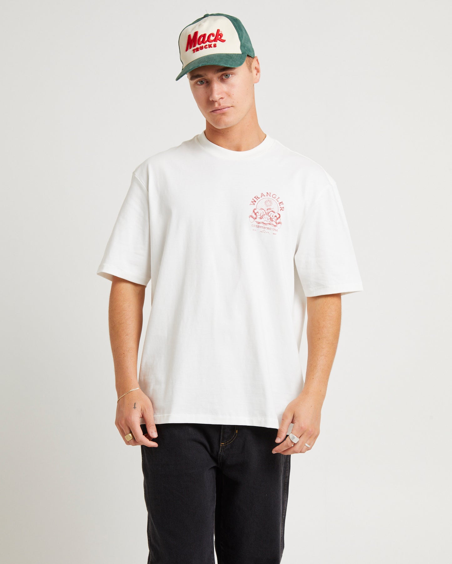 Dark Alchemy Slacker T-Shirt Vintage White