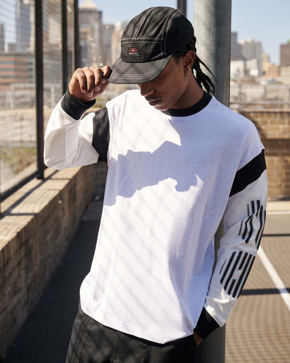 Worldwide 5 Panel Cap BLACK