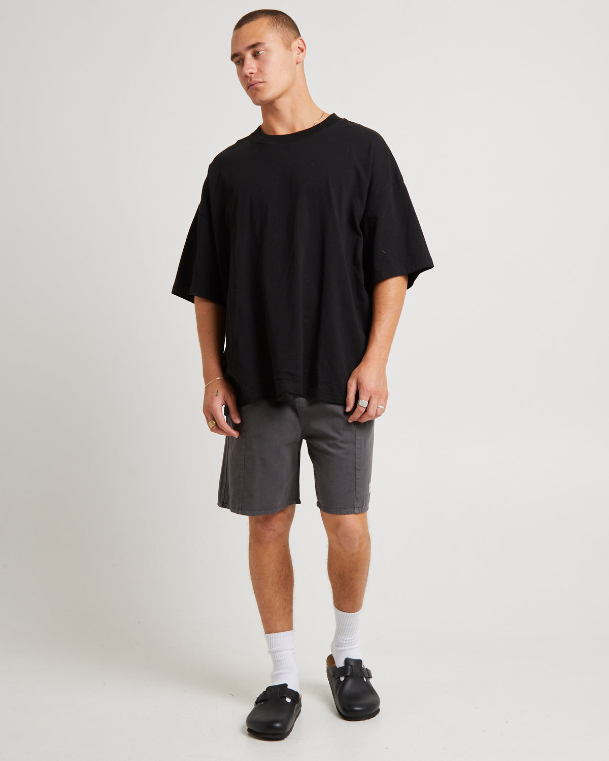 Tradie Short CHARCOAL