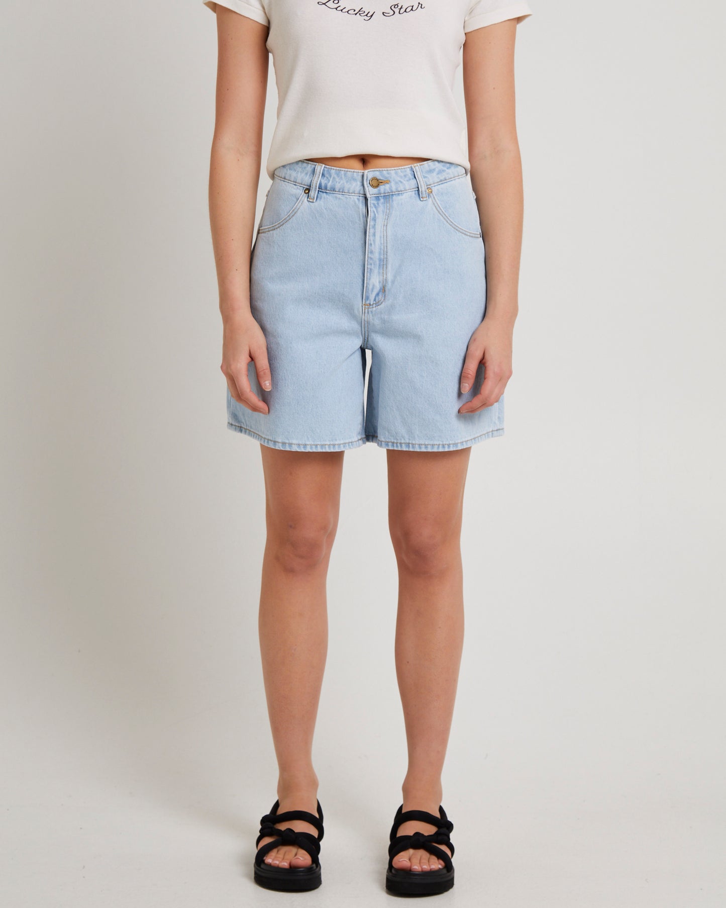 Super Mirage Denim Shorts Nina