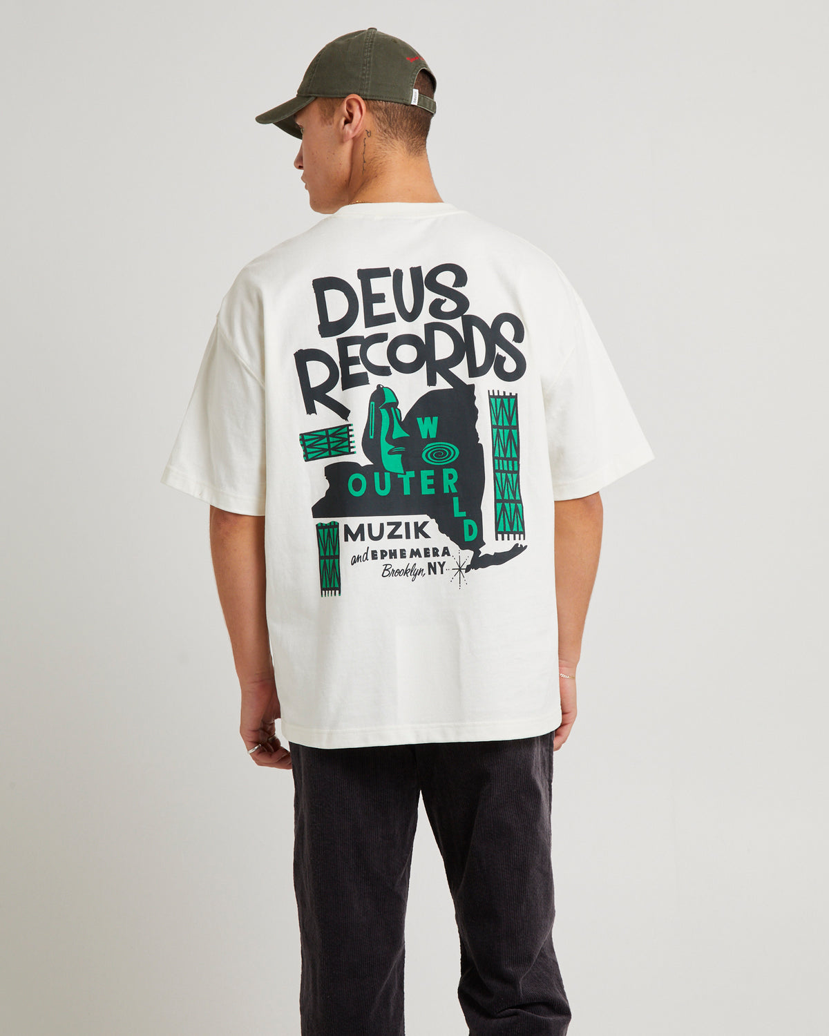 Outerworld T-Shirt VINTAGE WHITE