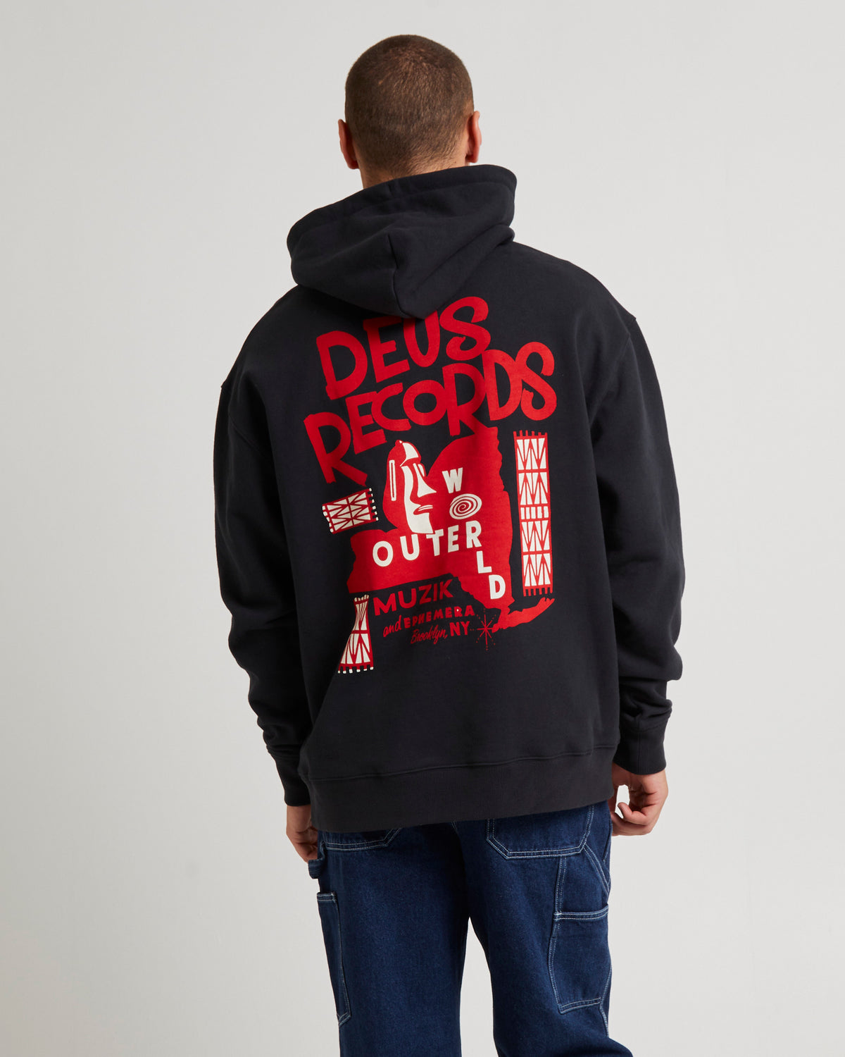 Outerworld Hoodie BLACK