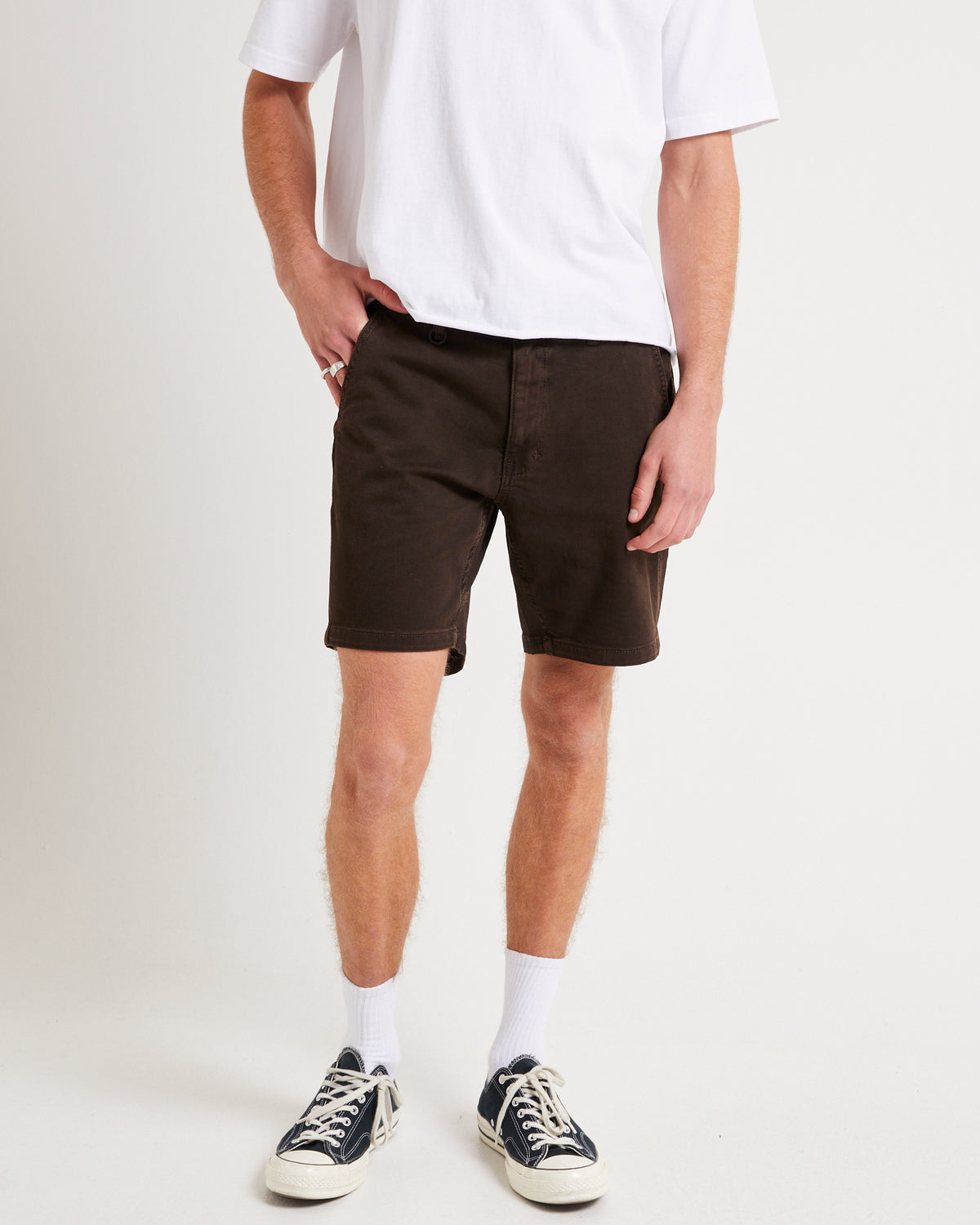 Cody Workwear Denim Shorts IRON BARK