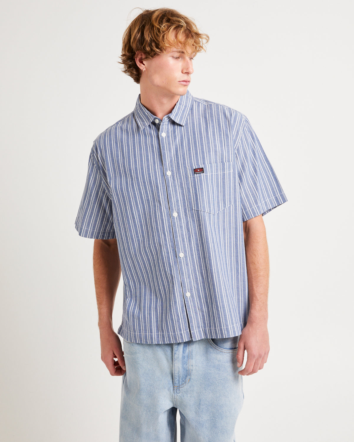 Worldwide Skate Shirt BLUE