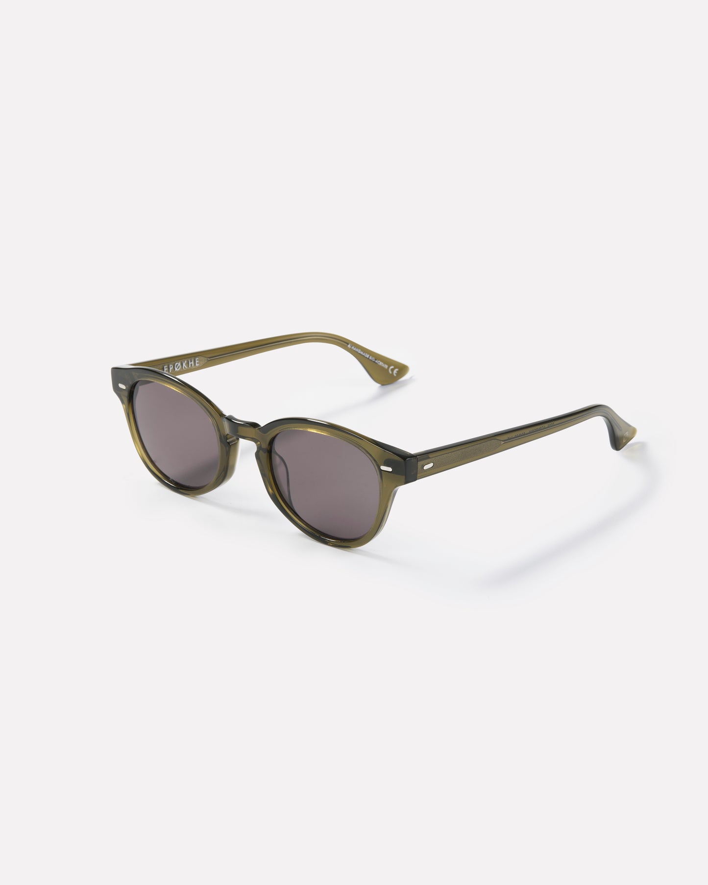 Coil Army Green Polished/Black Sunglasses