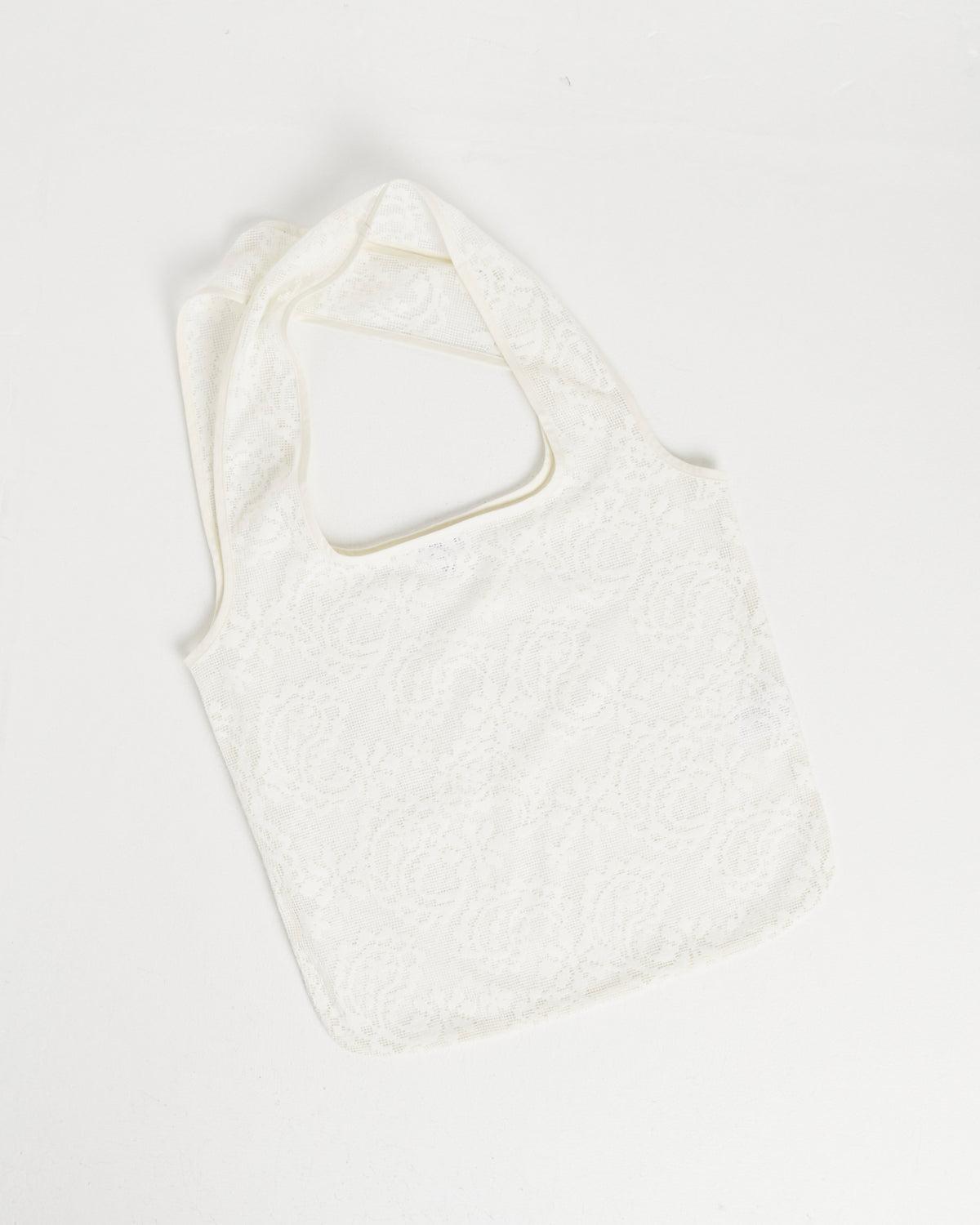 Fleur Lace Shopper Bag ECRU