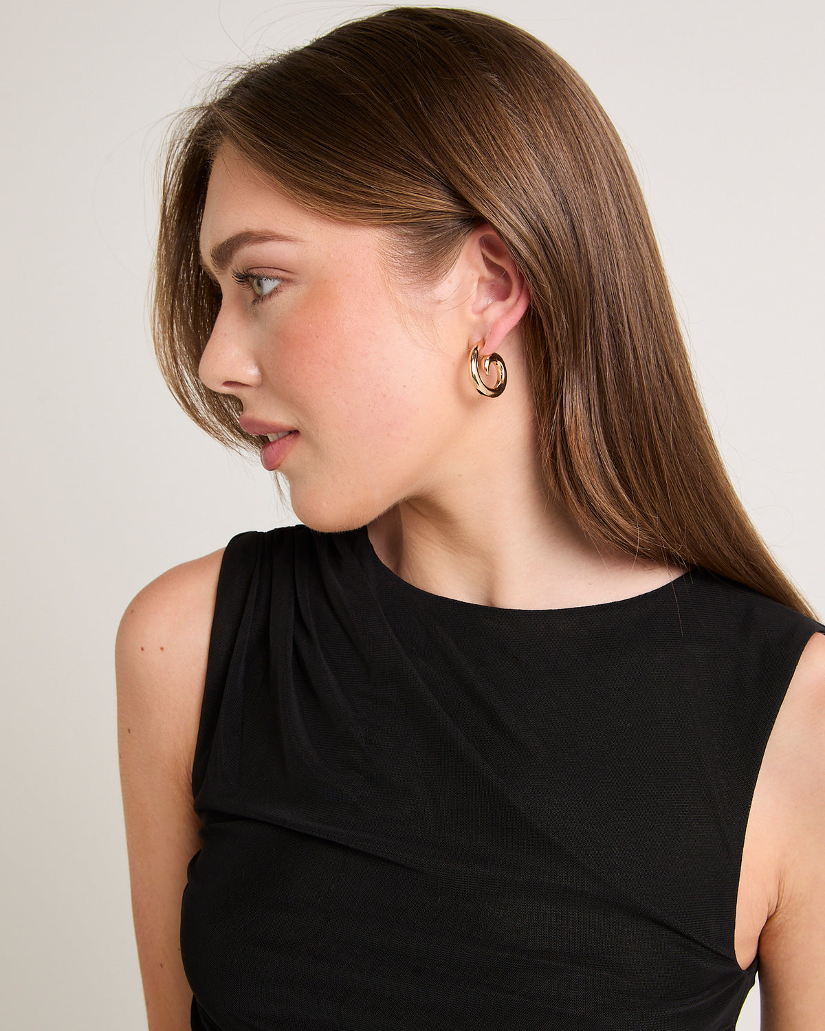 Miras Spiral Earring GOLD