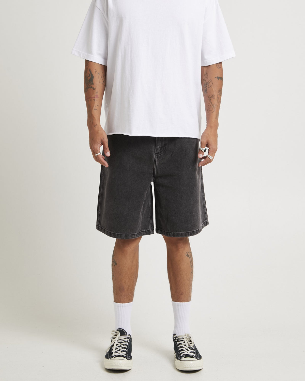 Big Boss Shorts Venom WASHED BLACK