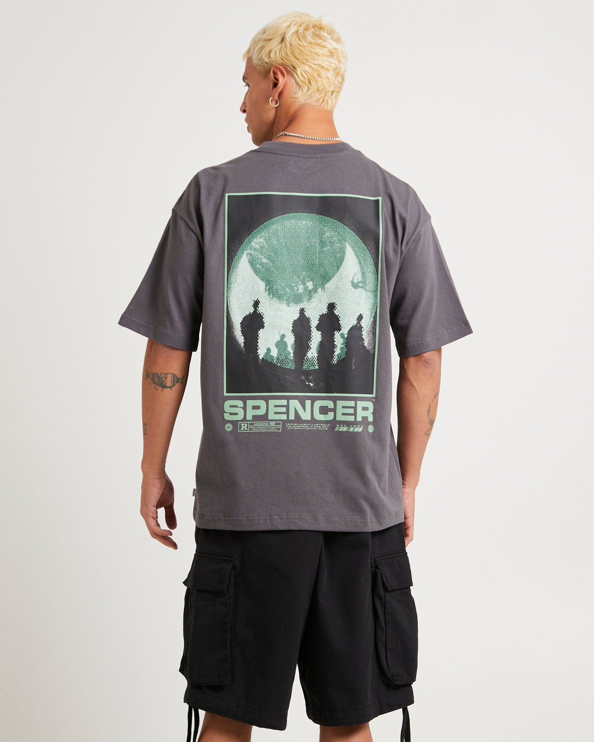 Restricted T-Shirt WASHED BLACK