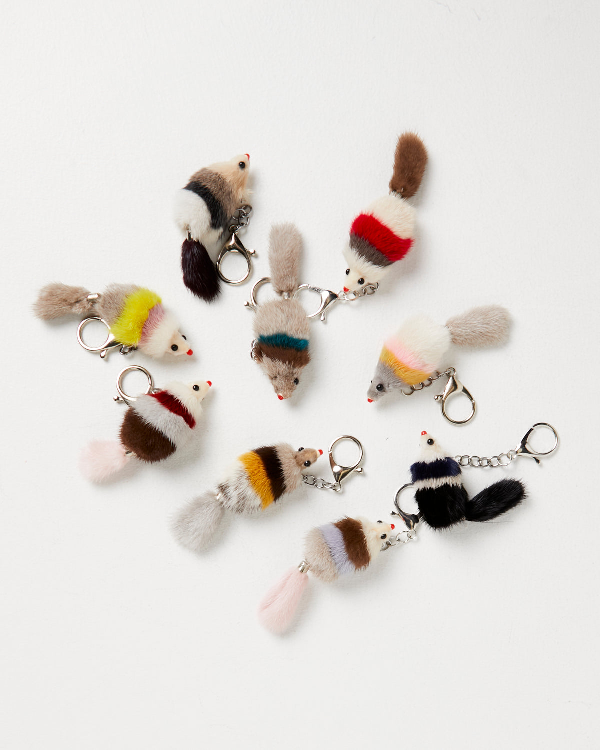 Racoon Keyring ASSORTED