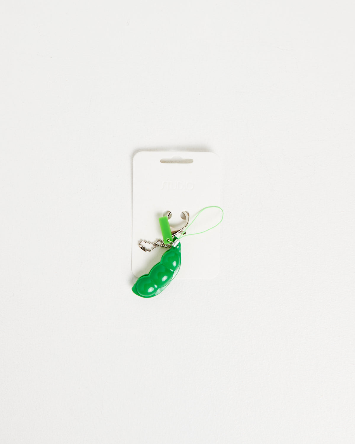 Edamame Keyring GREEN