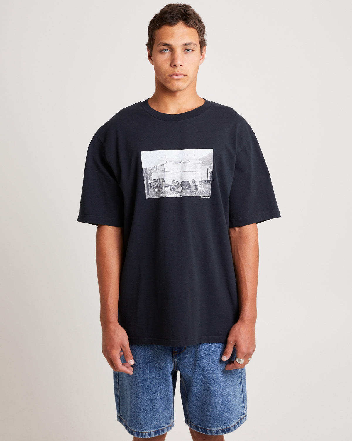 Yes T-Shirt BLACK
