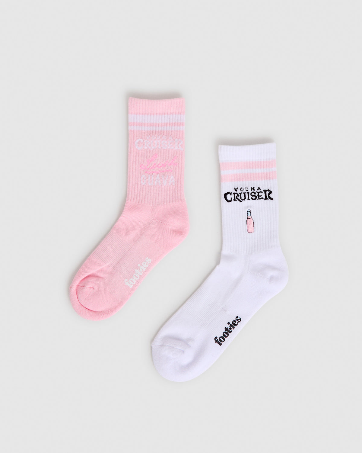 Vodka Cruiser Sneaker Socks 2 Pack ASSORTED