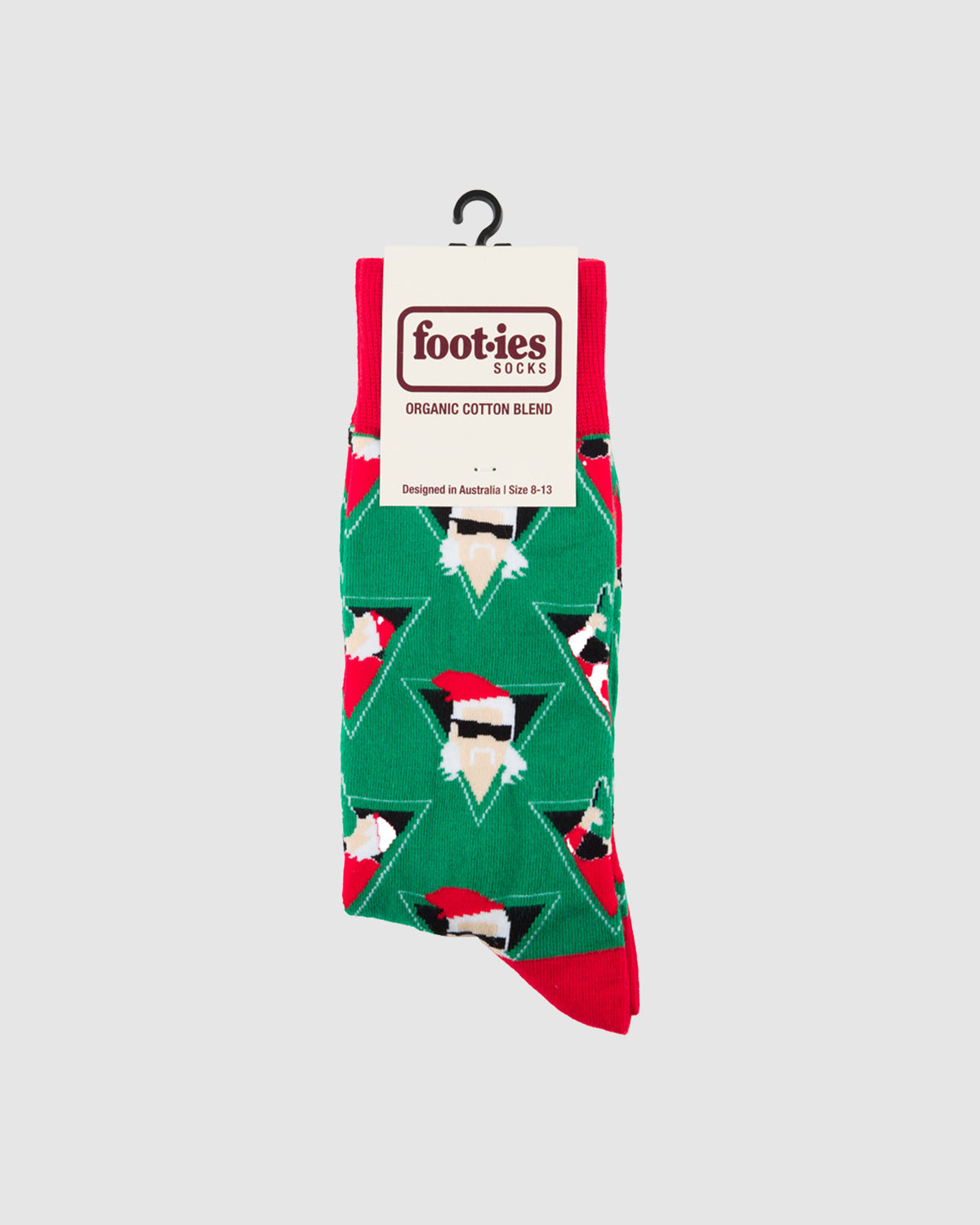 Christmas Shoey Santa Organic Cotton Socks ASSORTED