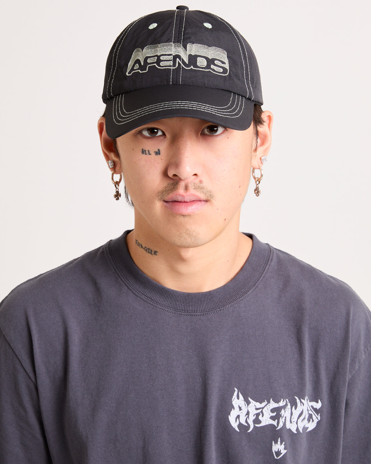 Repeater Six Panel Cap BLACK