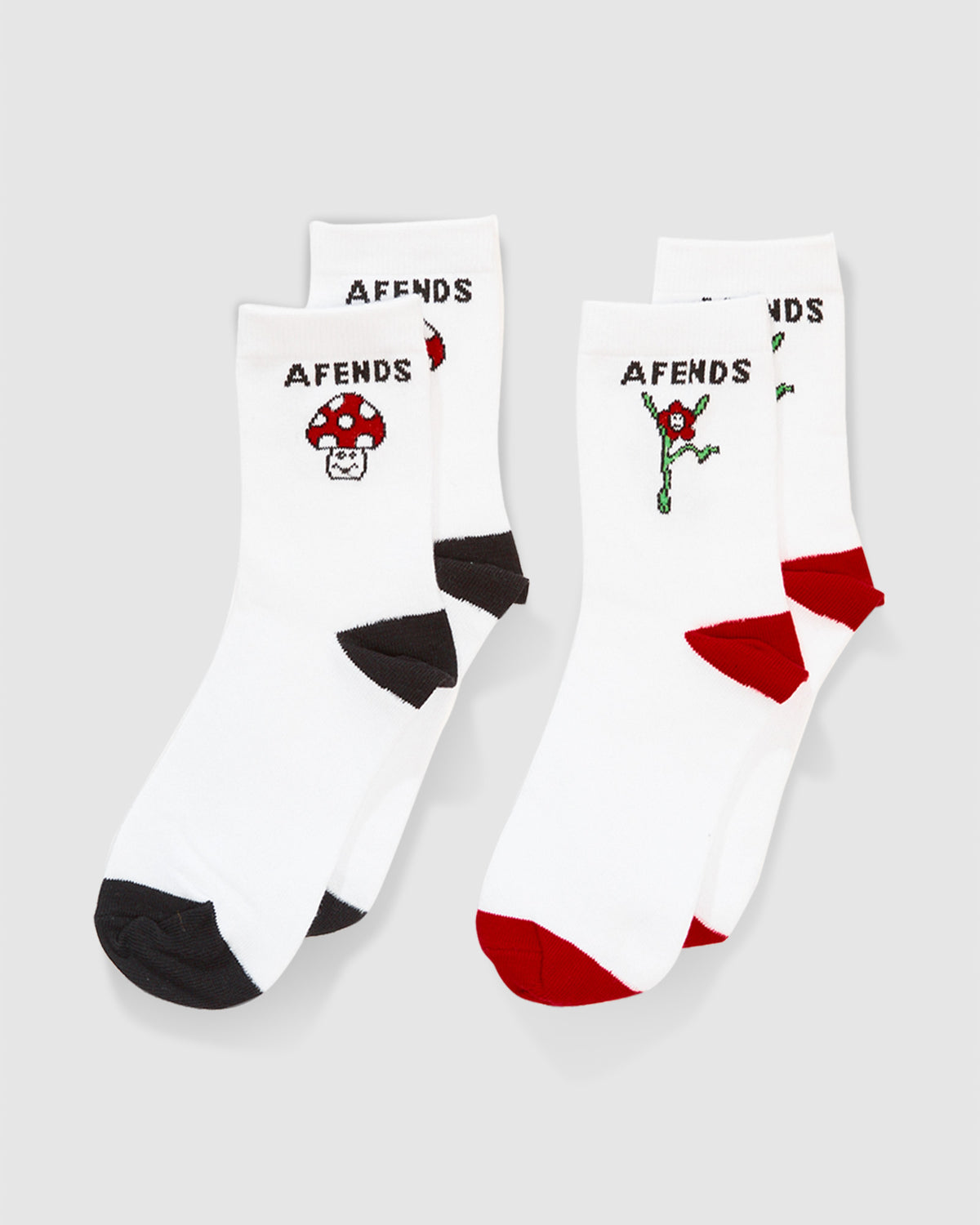 Garden Fresh Socks 2 Pack WHITE