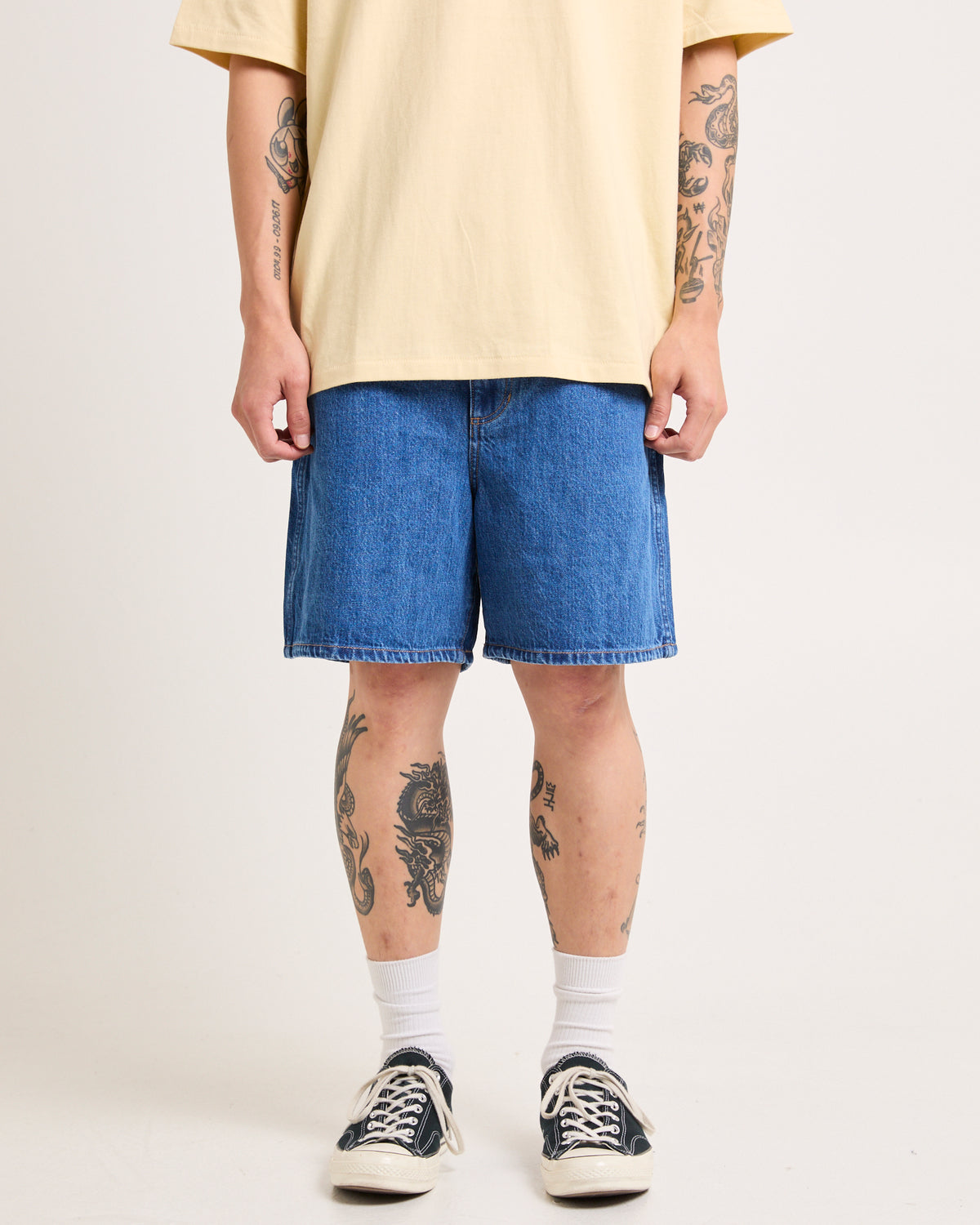 Slacker Relaxed Shorts LUSH BLUE