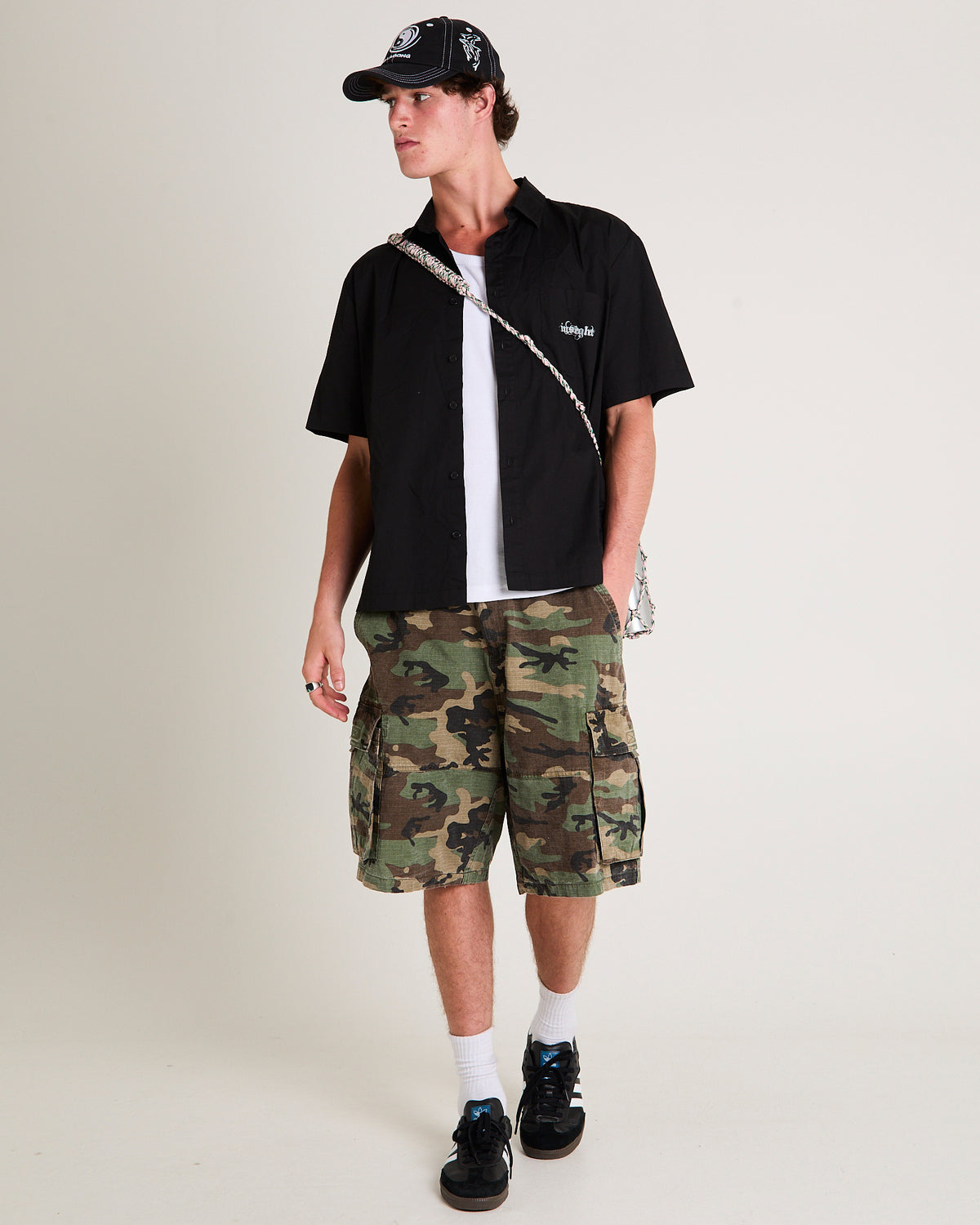 Yard Box Short Sleeve T-Shirt BLACK