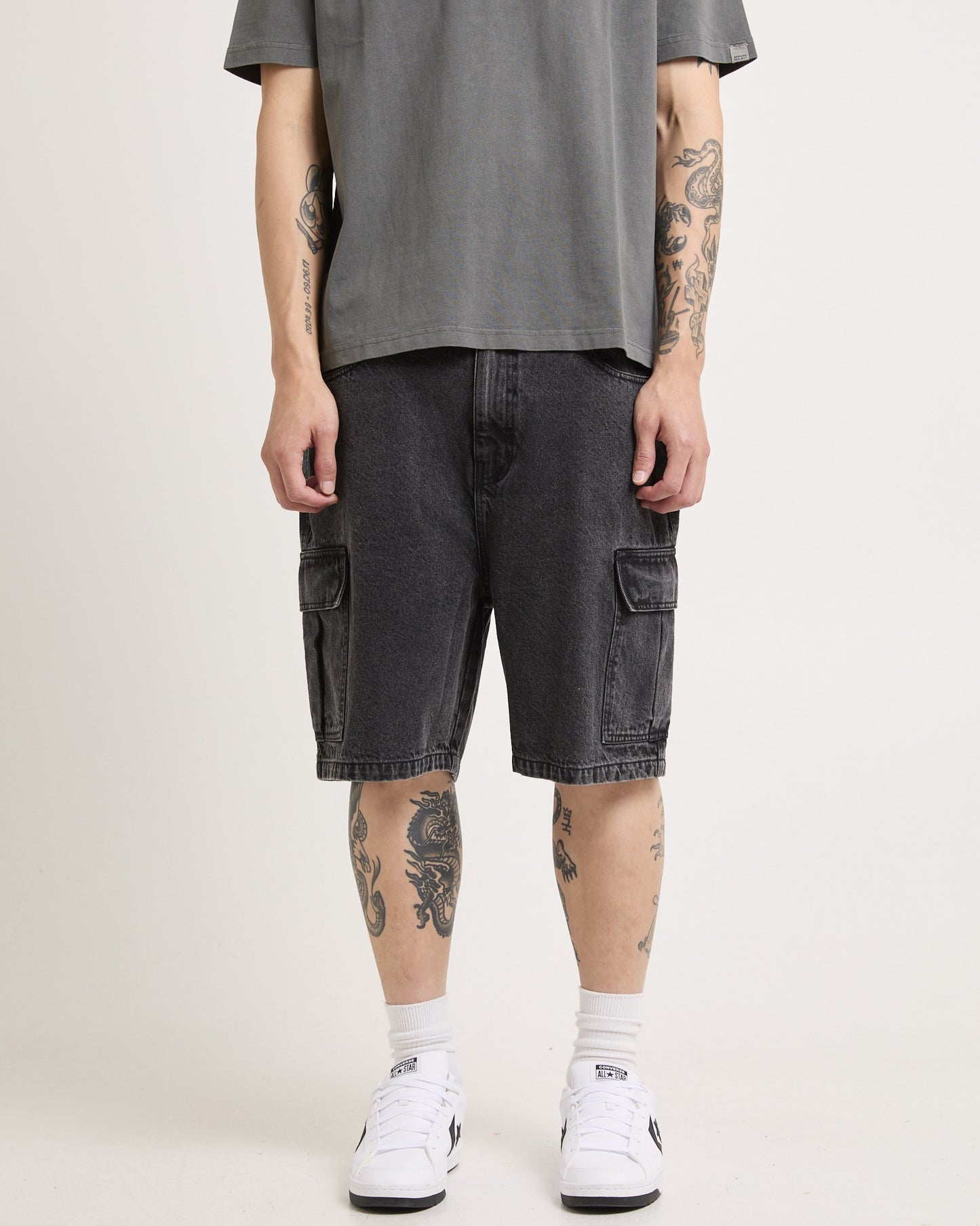 Auckland Cargo Denim Jorts