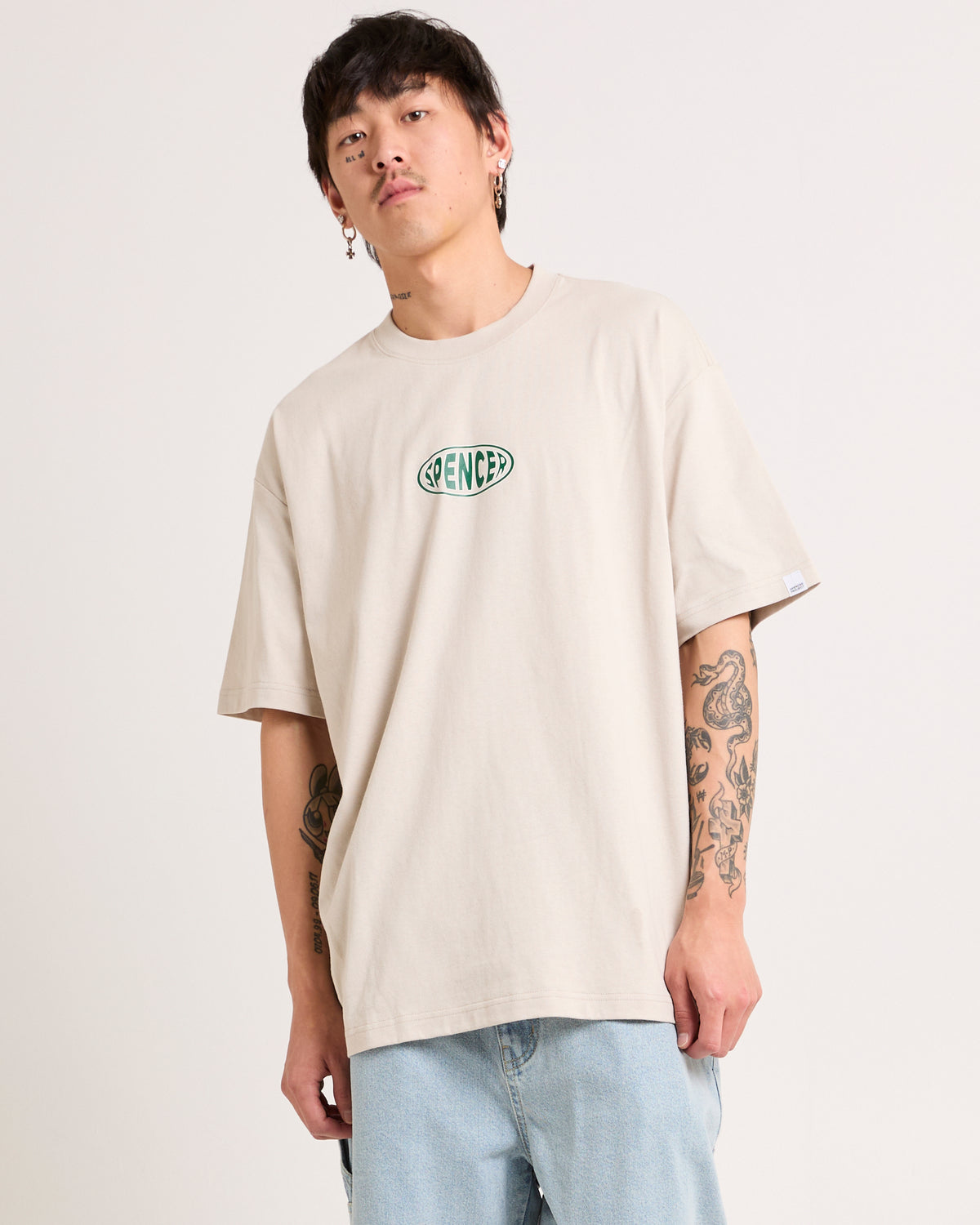 Fisheye T-Shirt PEBBLE