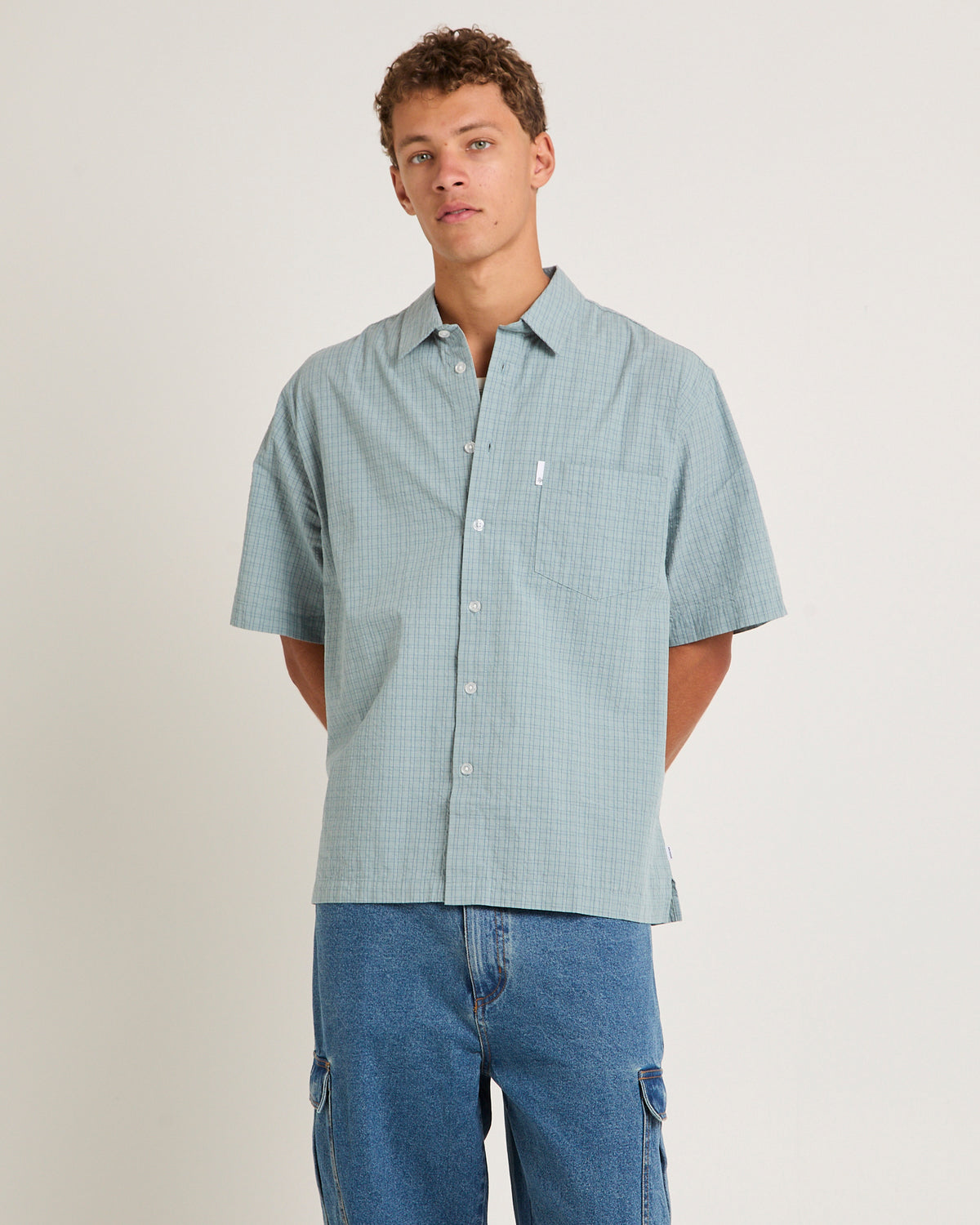 Reverence Skate Shirt BLUE
