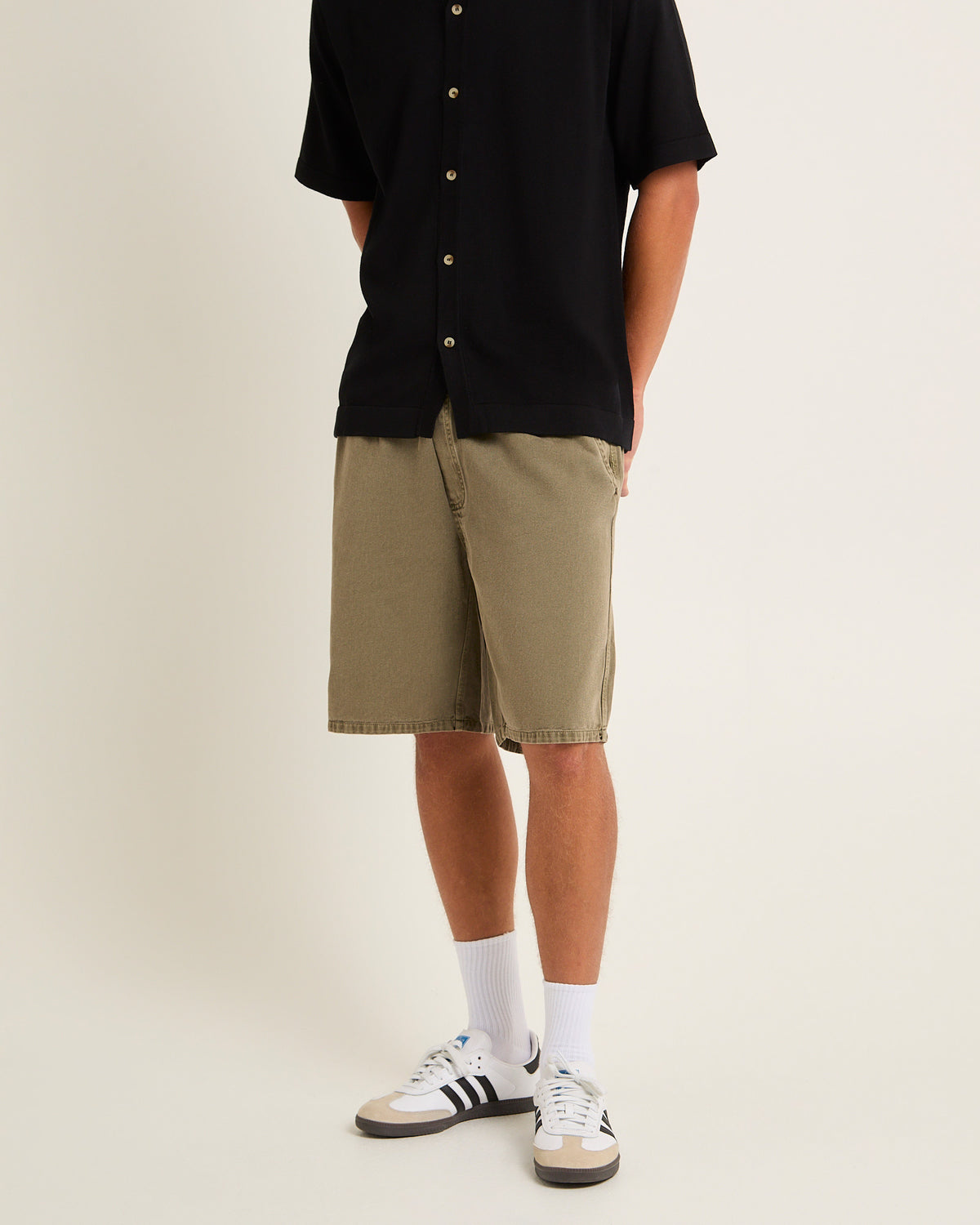 Tradie Carpenter Shorts FADED ARMY