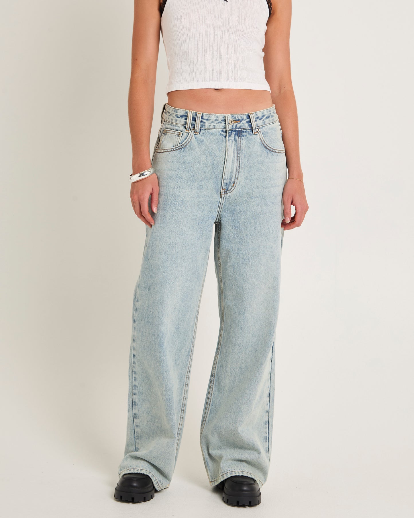 Rez Maxi Baggy Denim Jeans