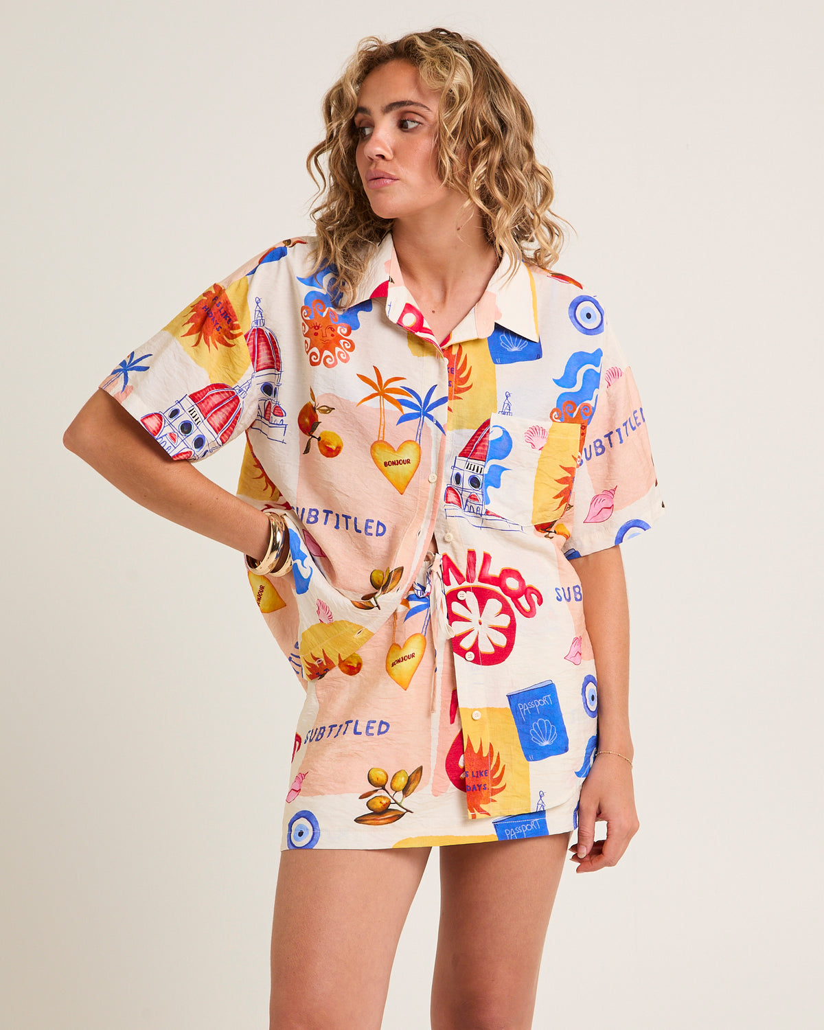 Vacanza Oversized Shirt ASSORTED
