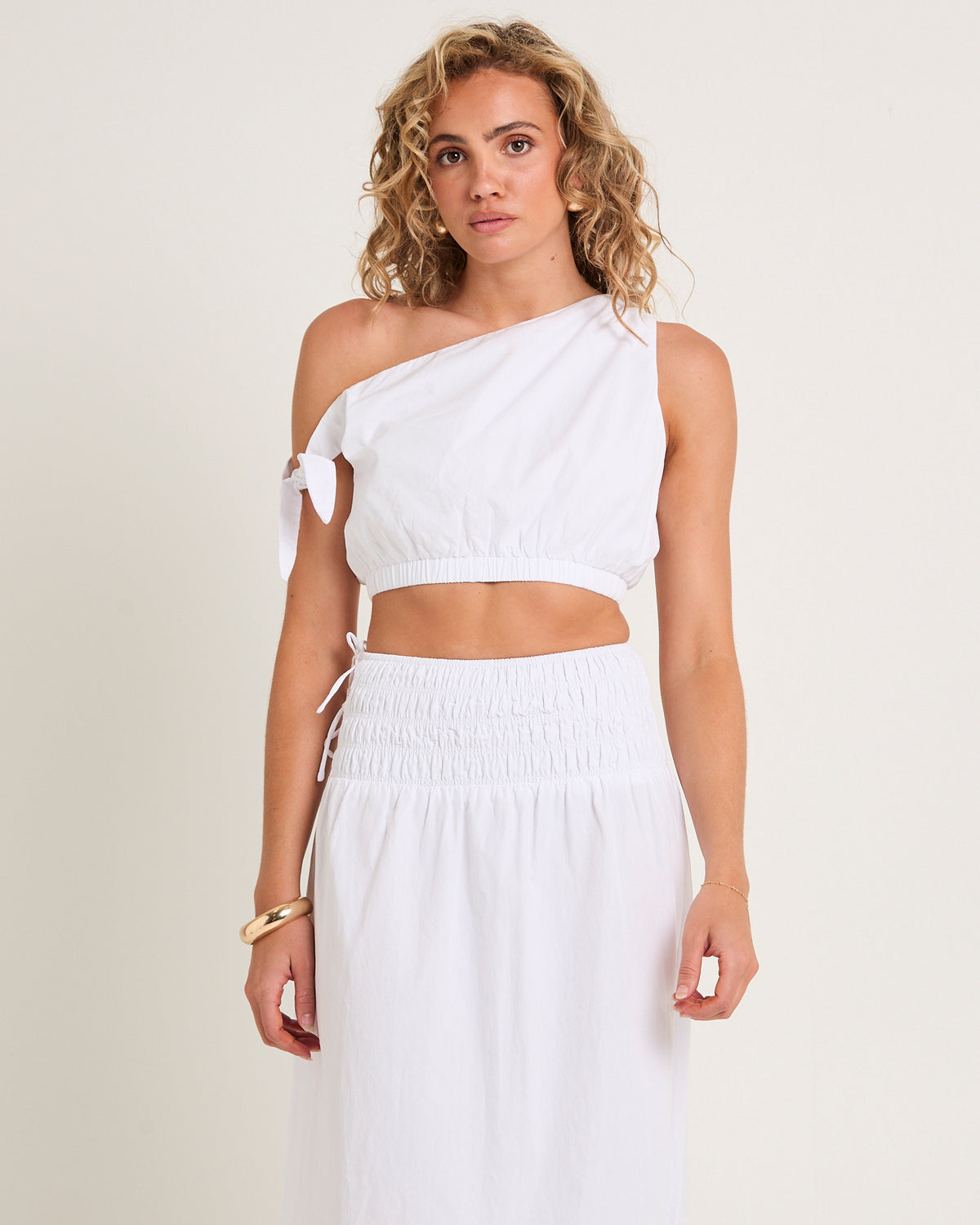 Raelyn Off Shoulder Top WHITE