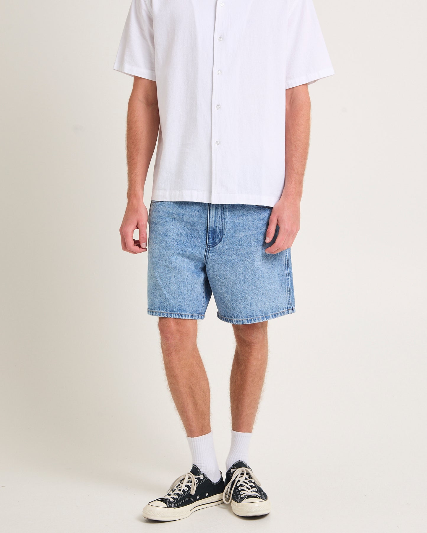 Slacker Relaxed Denim Shorts