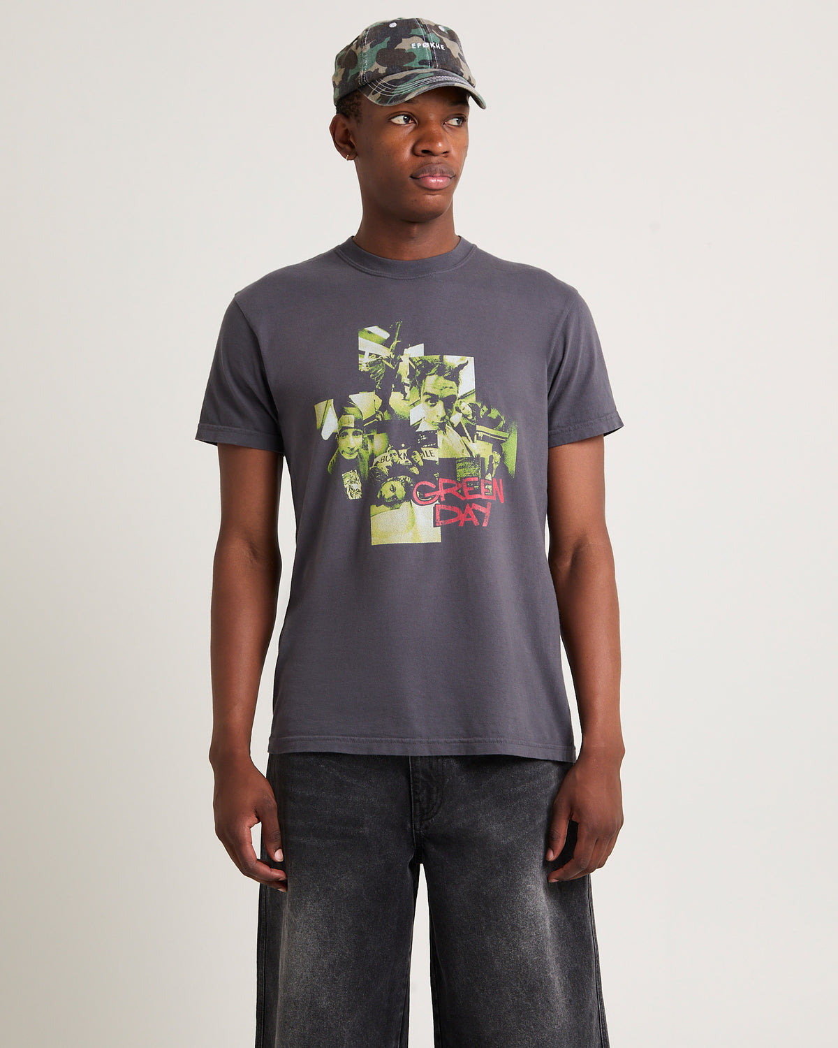 Green Day T-shirt Vintage Black