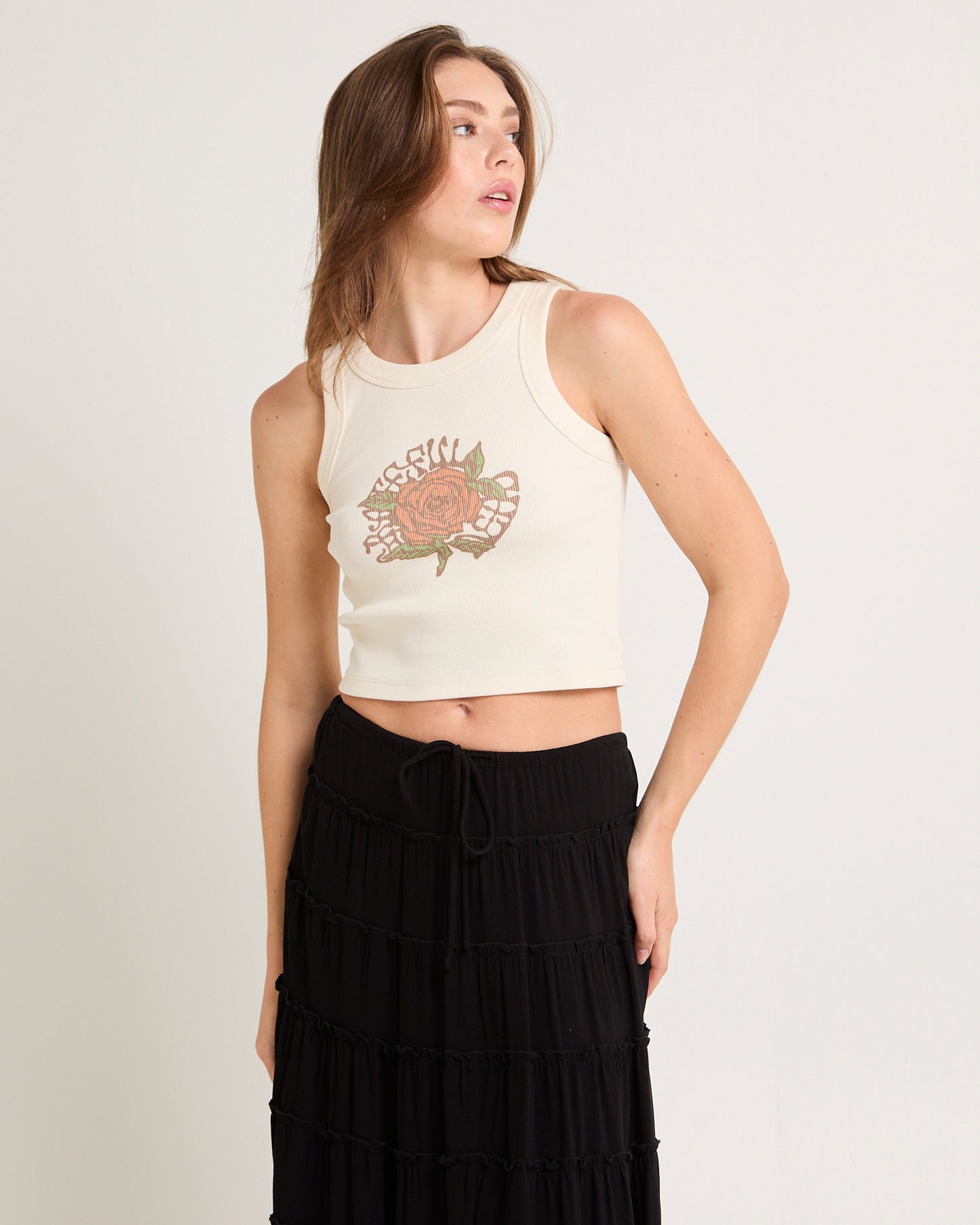 Grateful Dead Ribbed Tank Top