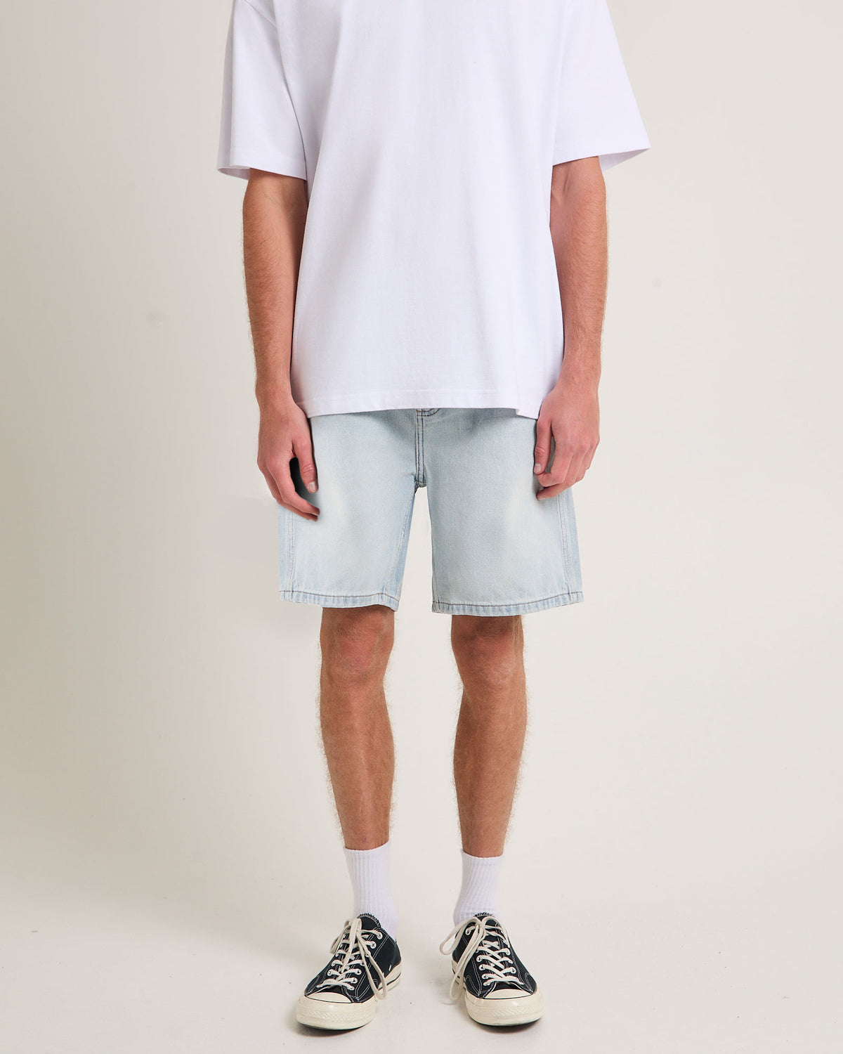 Ezy Denim Shorts Kirra BLEACHED DENIM