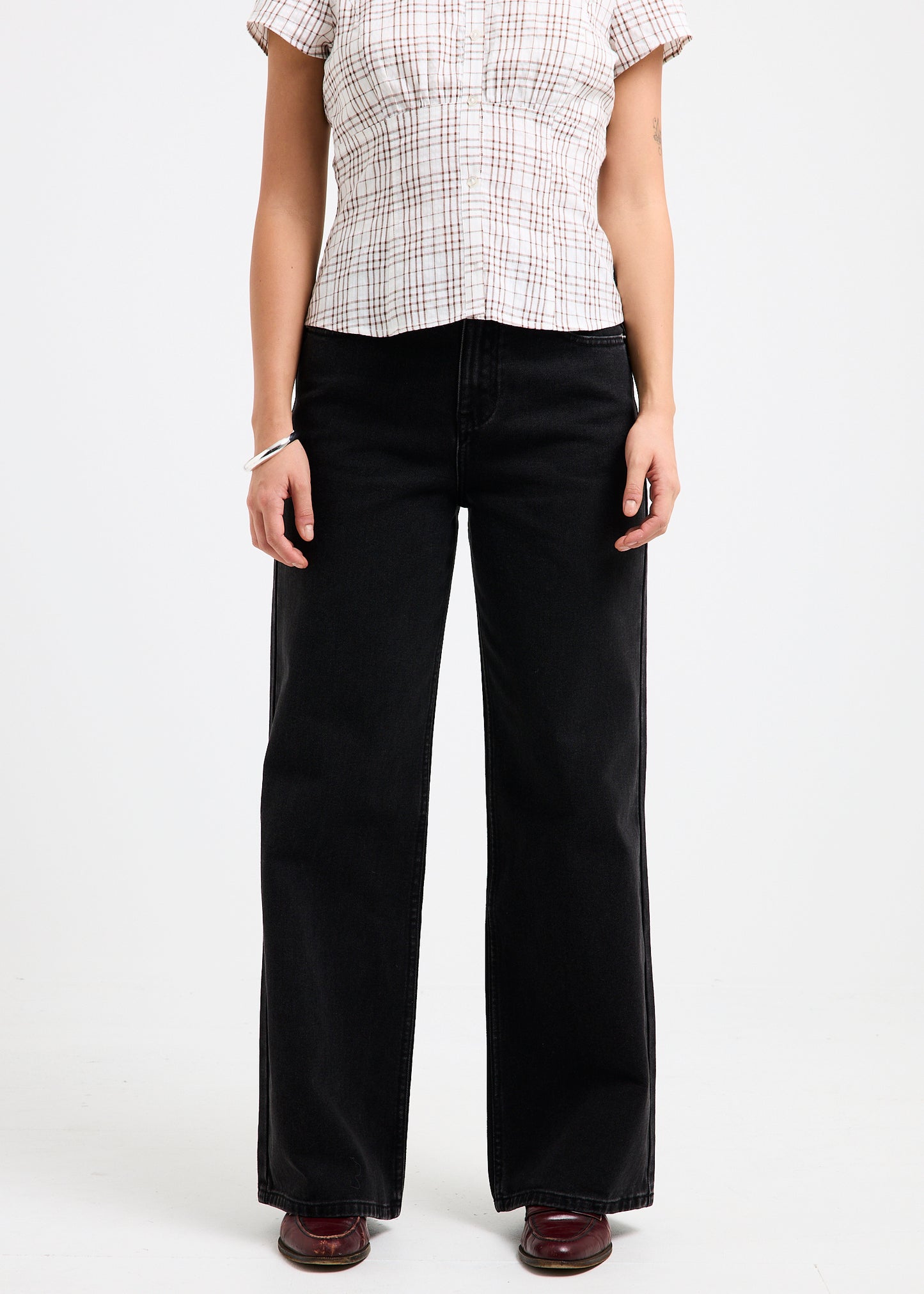 Misty High & Wide Denim Jeans