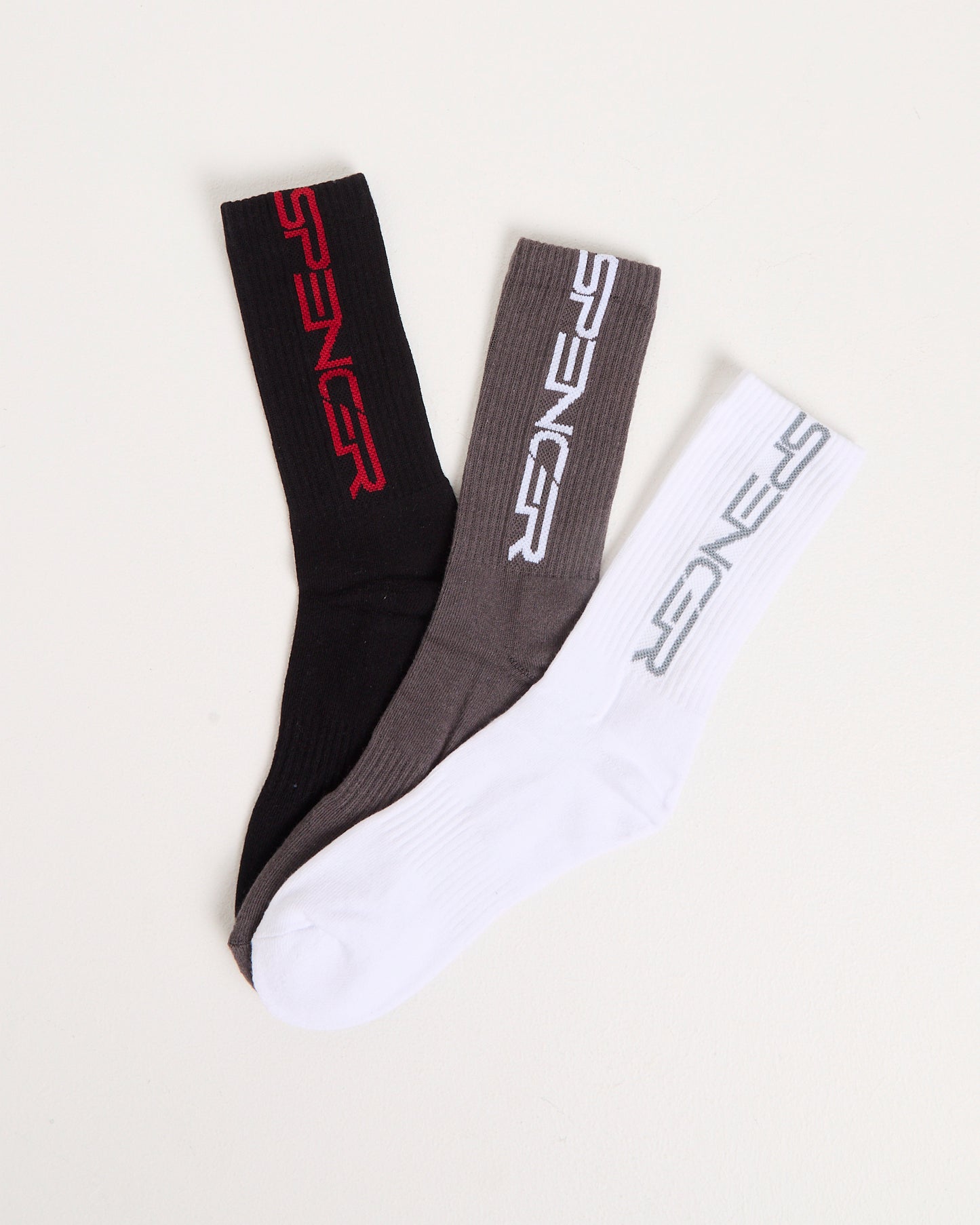 Glitch Y2K 3 Pack Socks